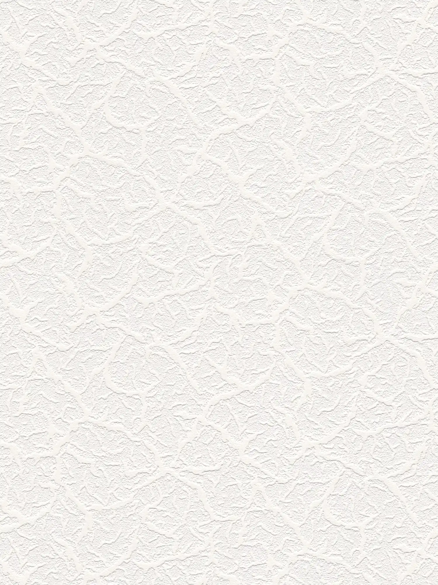 Papierbehang wit met natuurlijke structuur design
