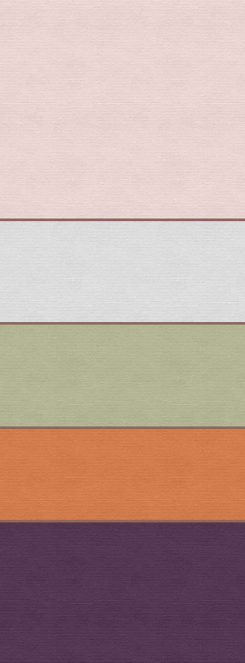             Geometry Panel 3 - Foto paneel horizontaal streep ontwerp in geribbelde structuur - Blauw, Groen | Matte gladde fleece
        