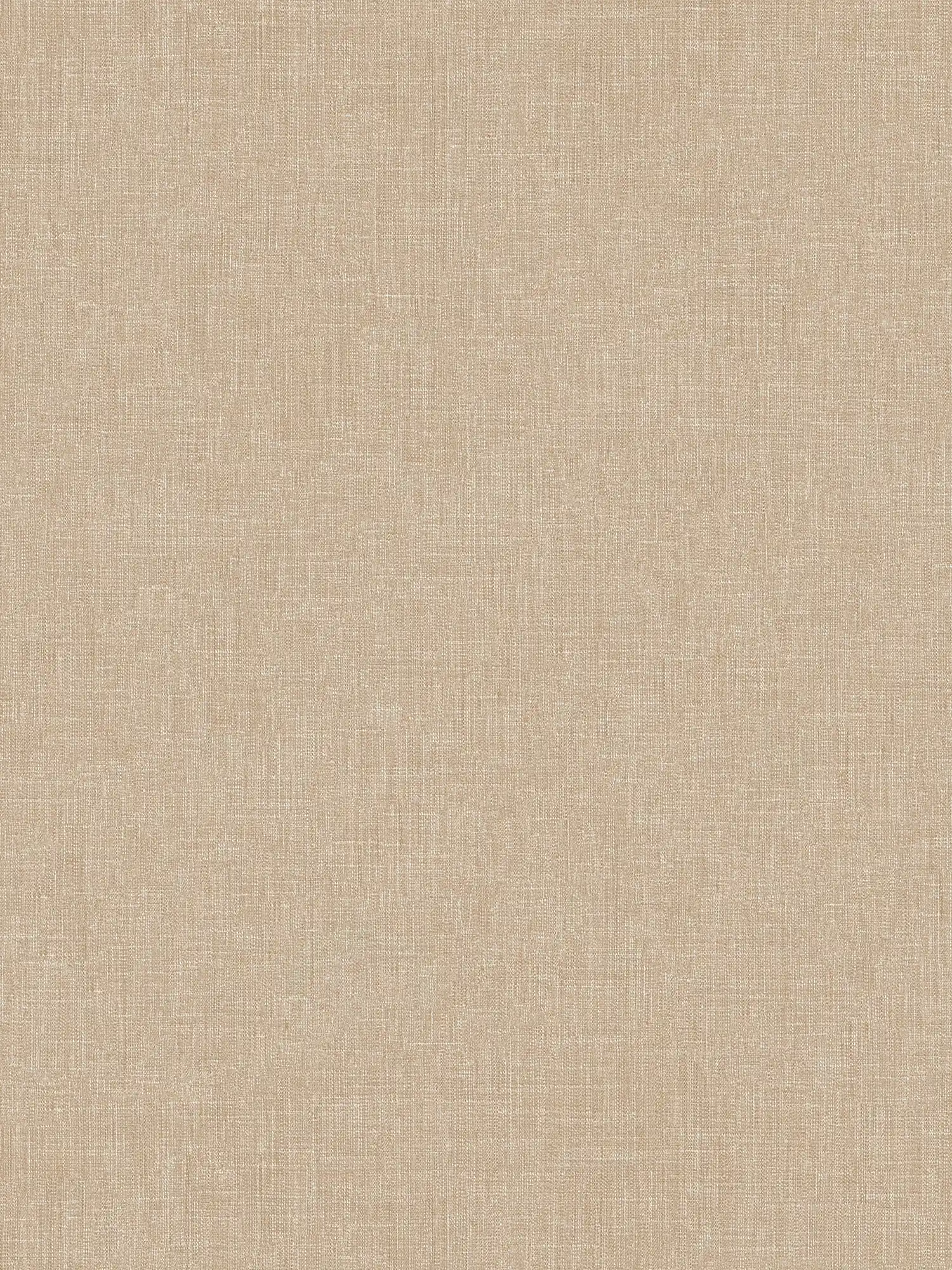 Wallpaper with textile structure - brown
