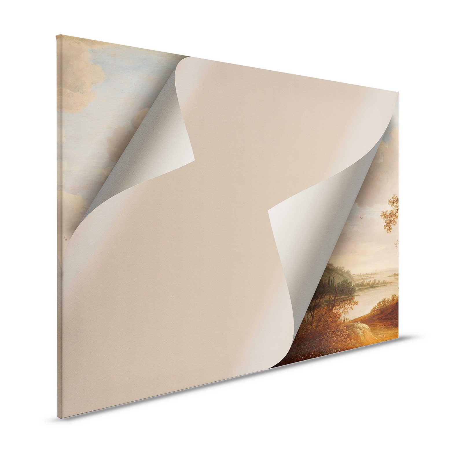 Luoghi nascosti 2 - Pittura su tela 3D motivo arte nascosta - 1,20 m x 0,80 m
