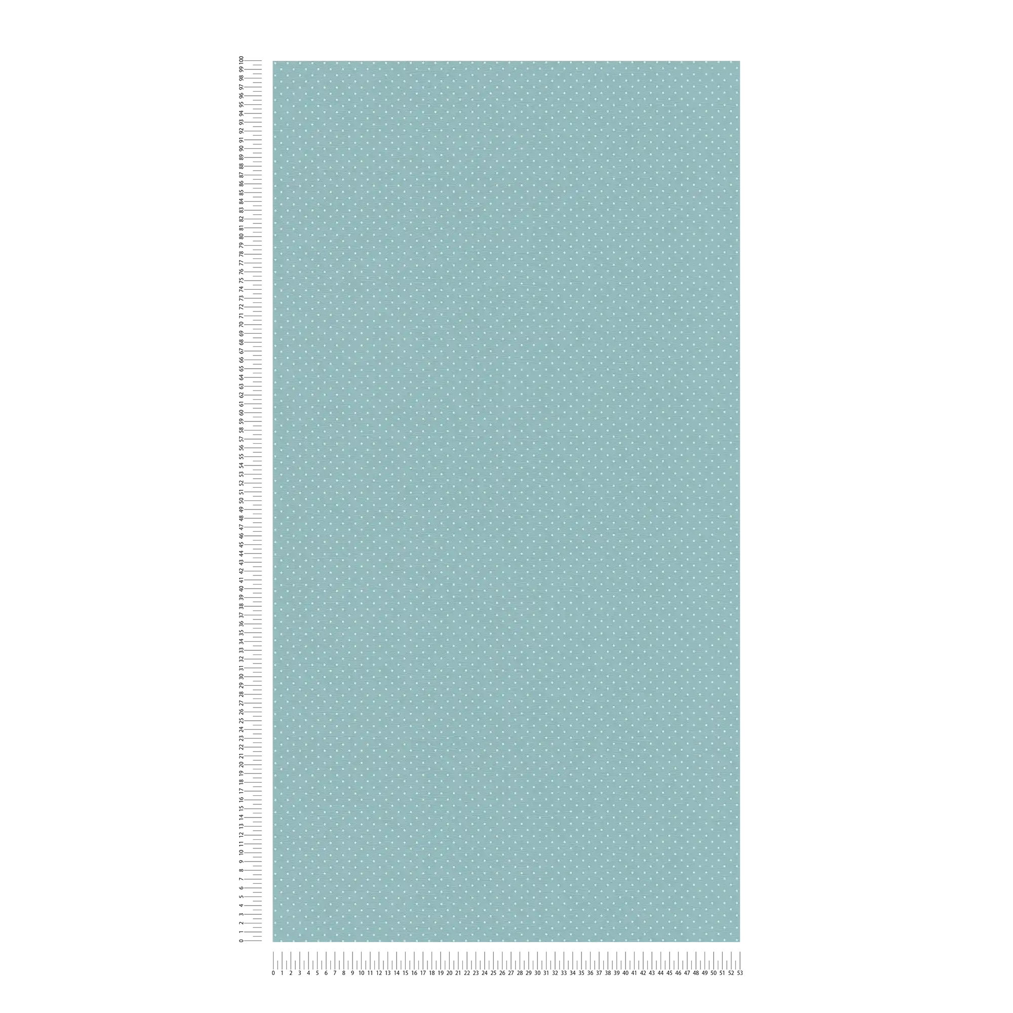             Papier peint intissé avec petits motifs à pois - bleu, blanc
        