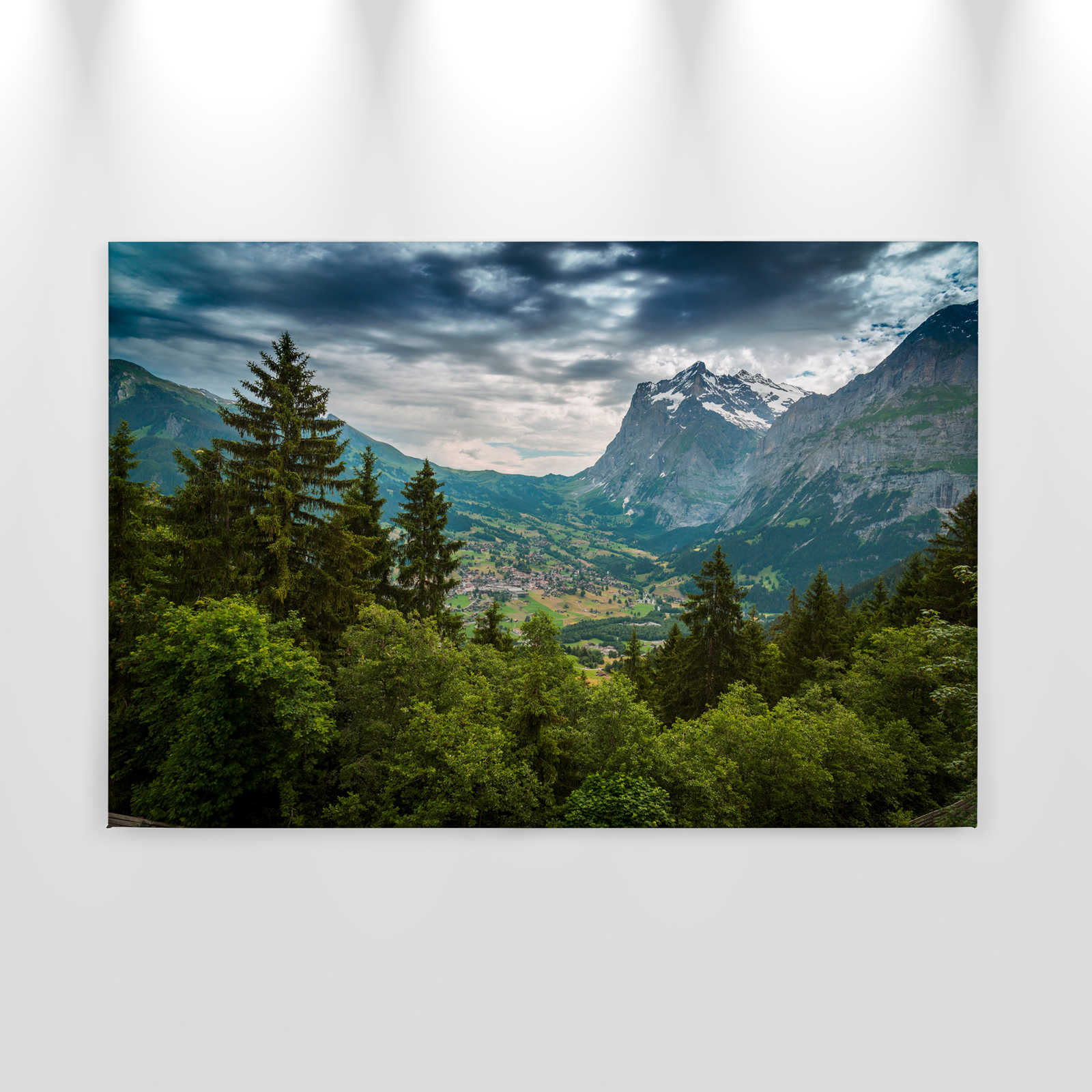             Canvas met berglandschap - 0,90 m x 0,60 m
        