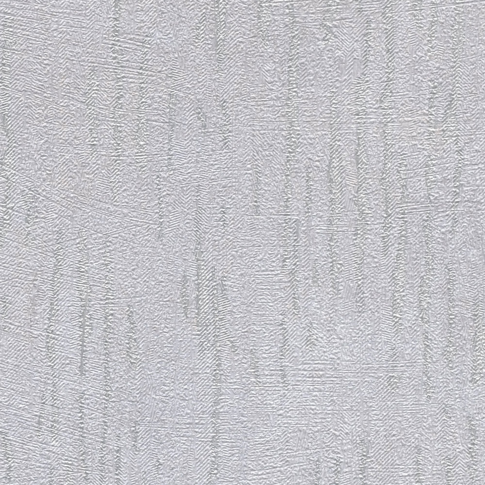             Patterned gloss wallpaper with texture design - grey, metallic
        