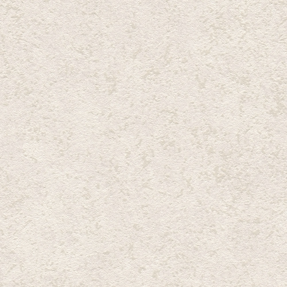             Papel pintado no tejido mate con aspecto de yeso - beige, blanco
        