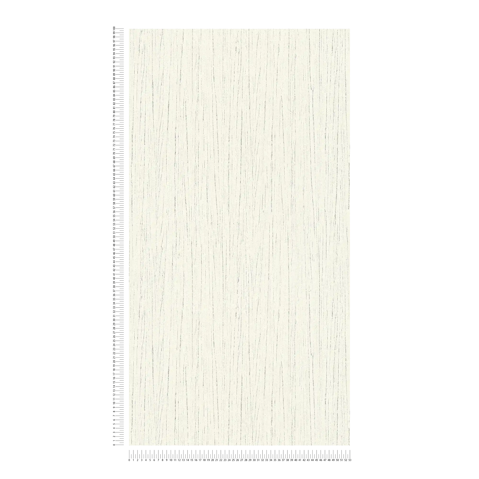             Carta da parati screziata bianco grigio con disegno della natura
        