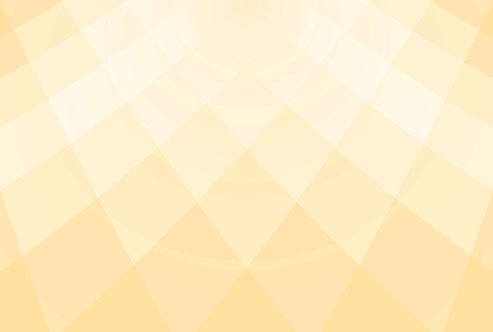             Gouden facetten in zonnig geel behangpapier
        