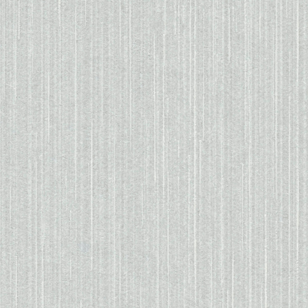             Lined wallpaper silver grey with glossy effect - grey
        