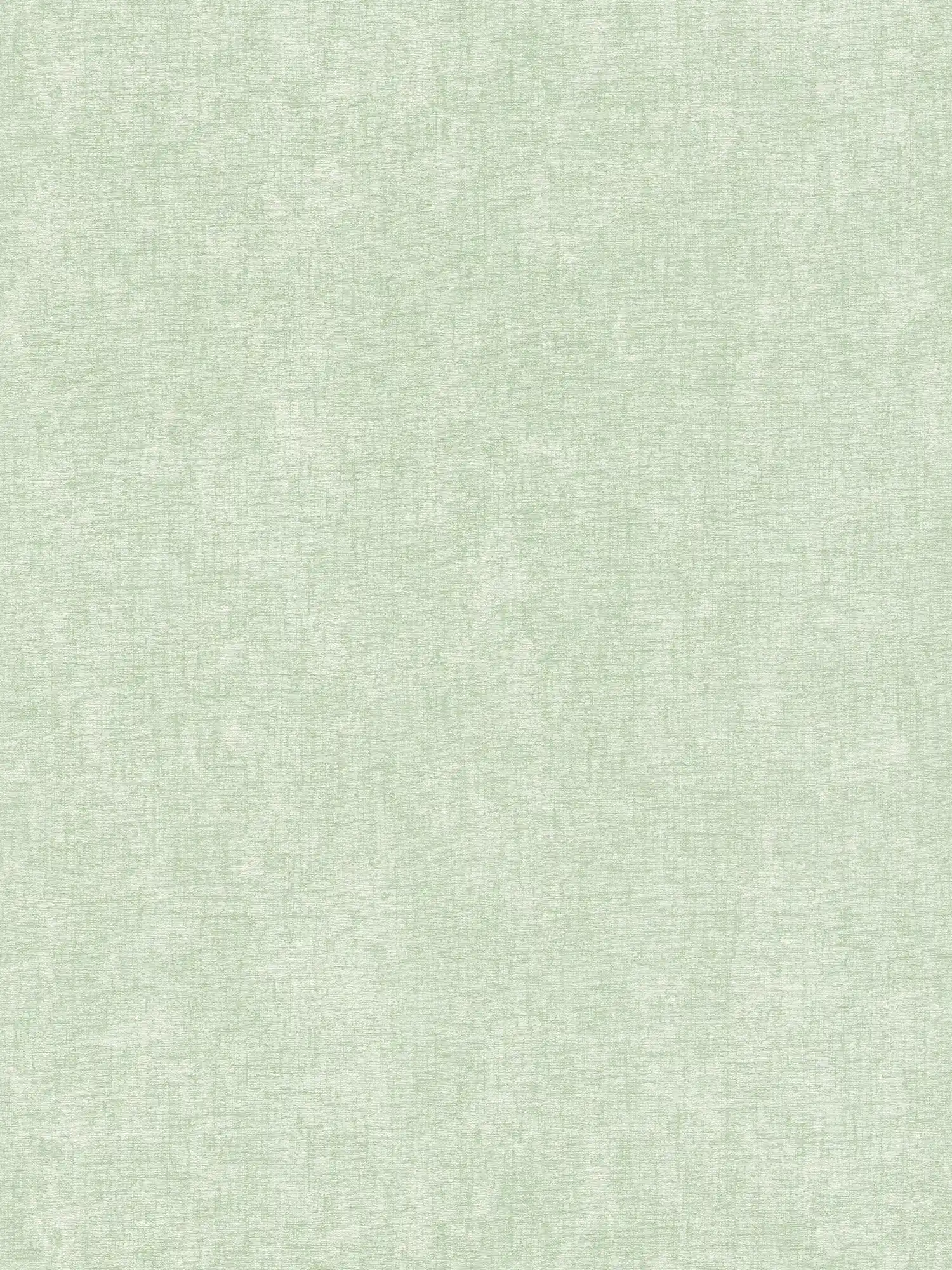 Mintgroen behang effen met textuurdetails - Groen
