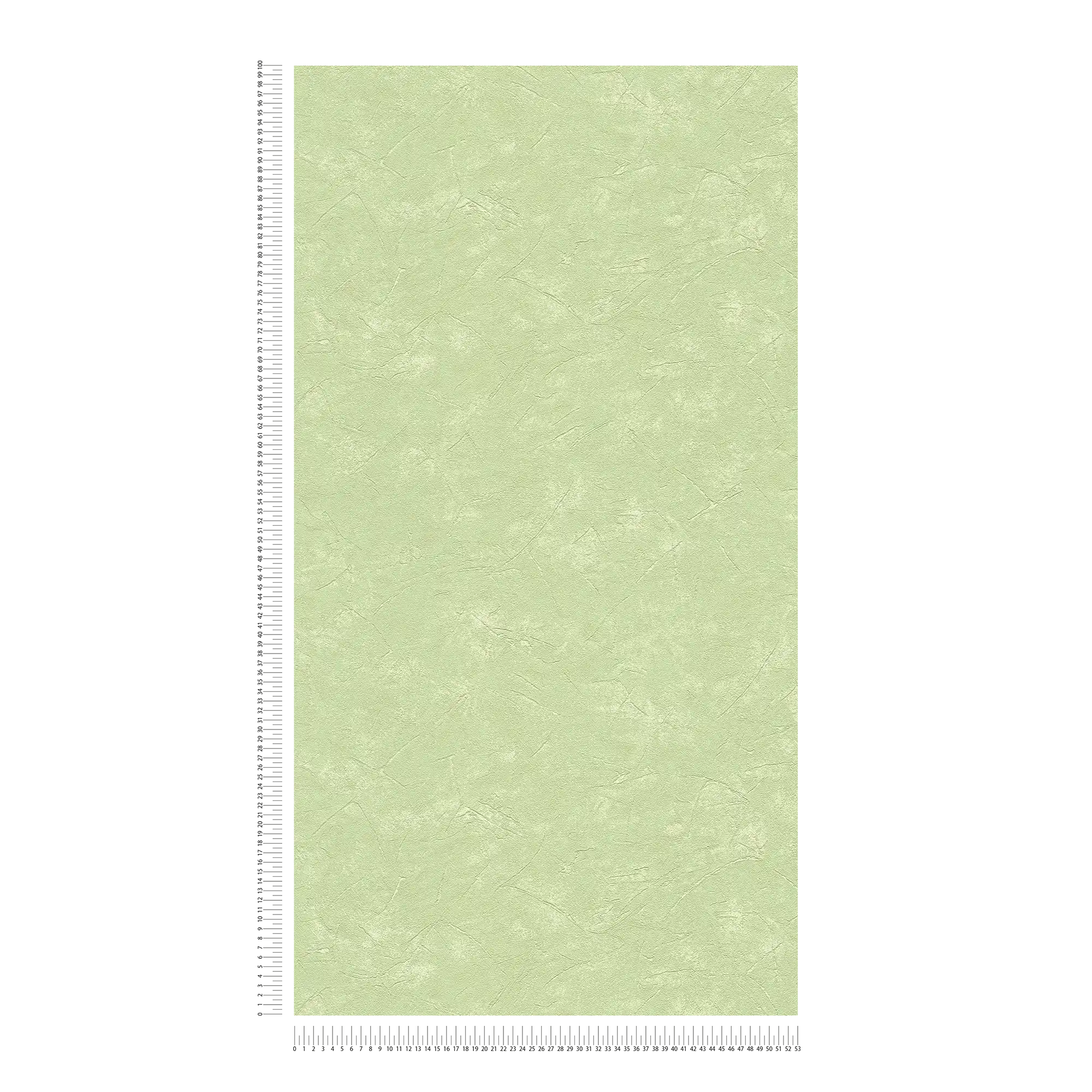             papier peint en papier aspect plâtre vert clair avec structure usée
        
