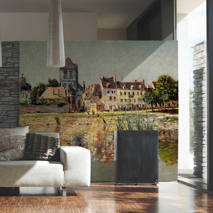         Photo wallpaper "On the river near Vernon" by Claude Monet
    