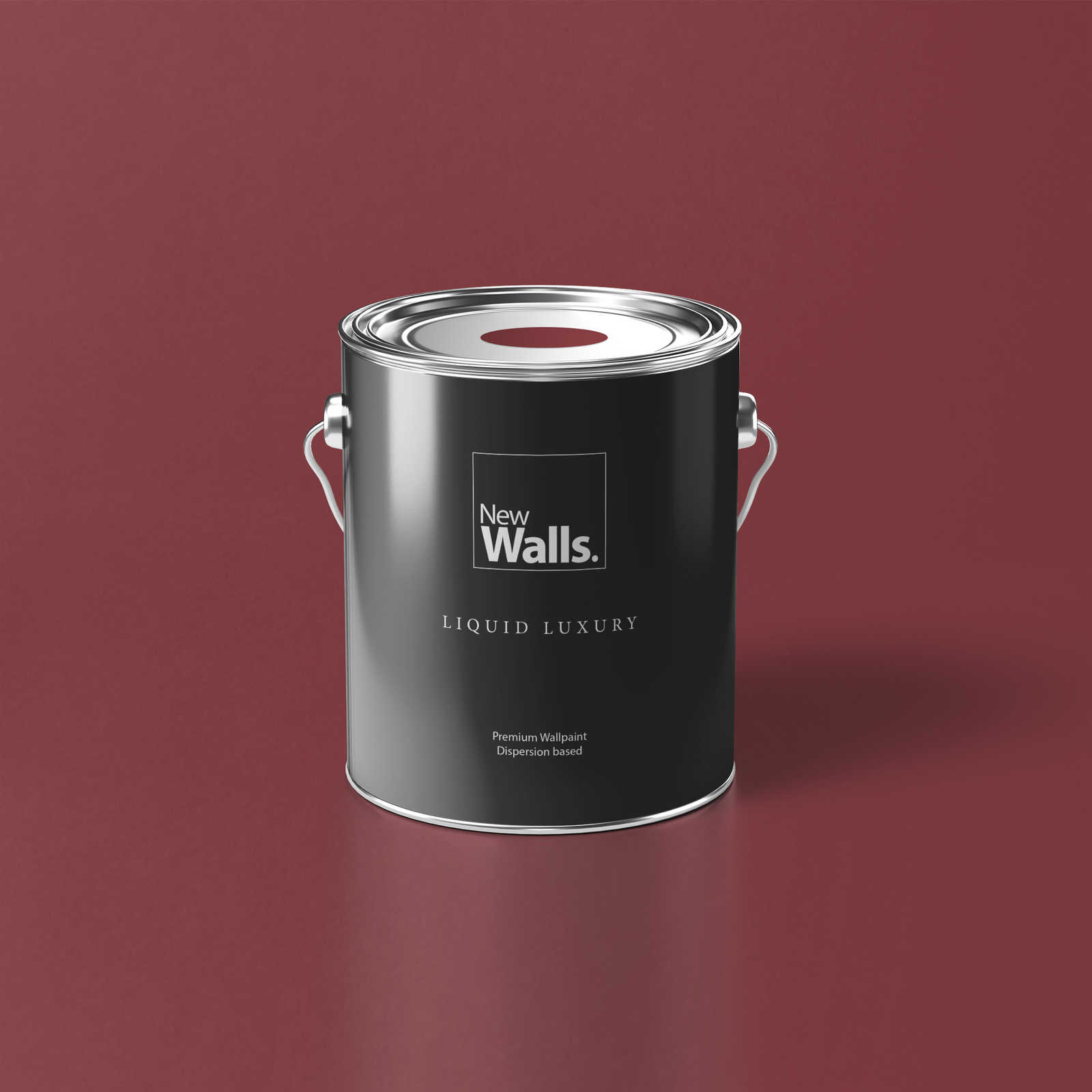 Premium Wall Paint warm cherry red »Luxury Lipstick« NW1006 – 5 litre
