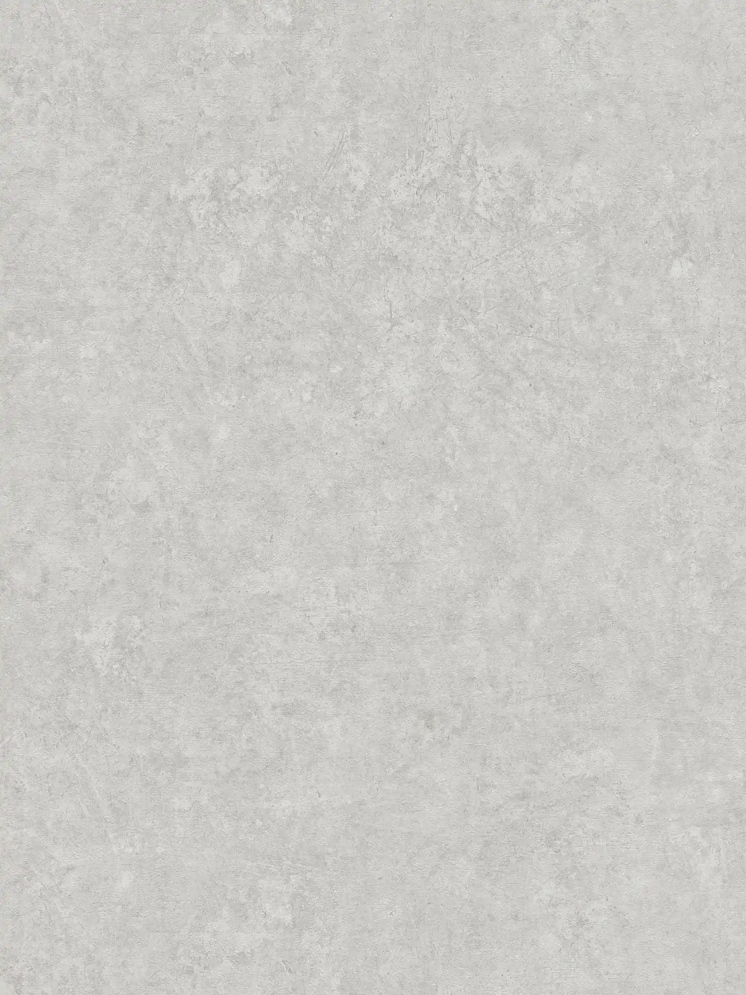 Concrete look non-woven wallpaper plain pattern - grey
