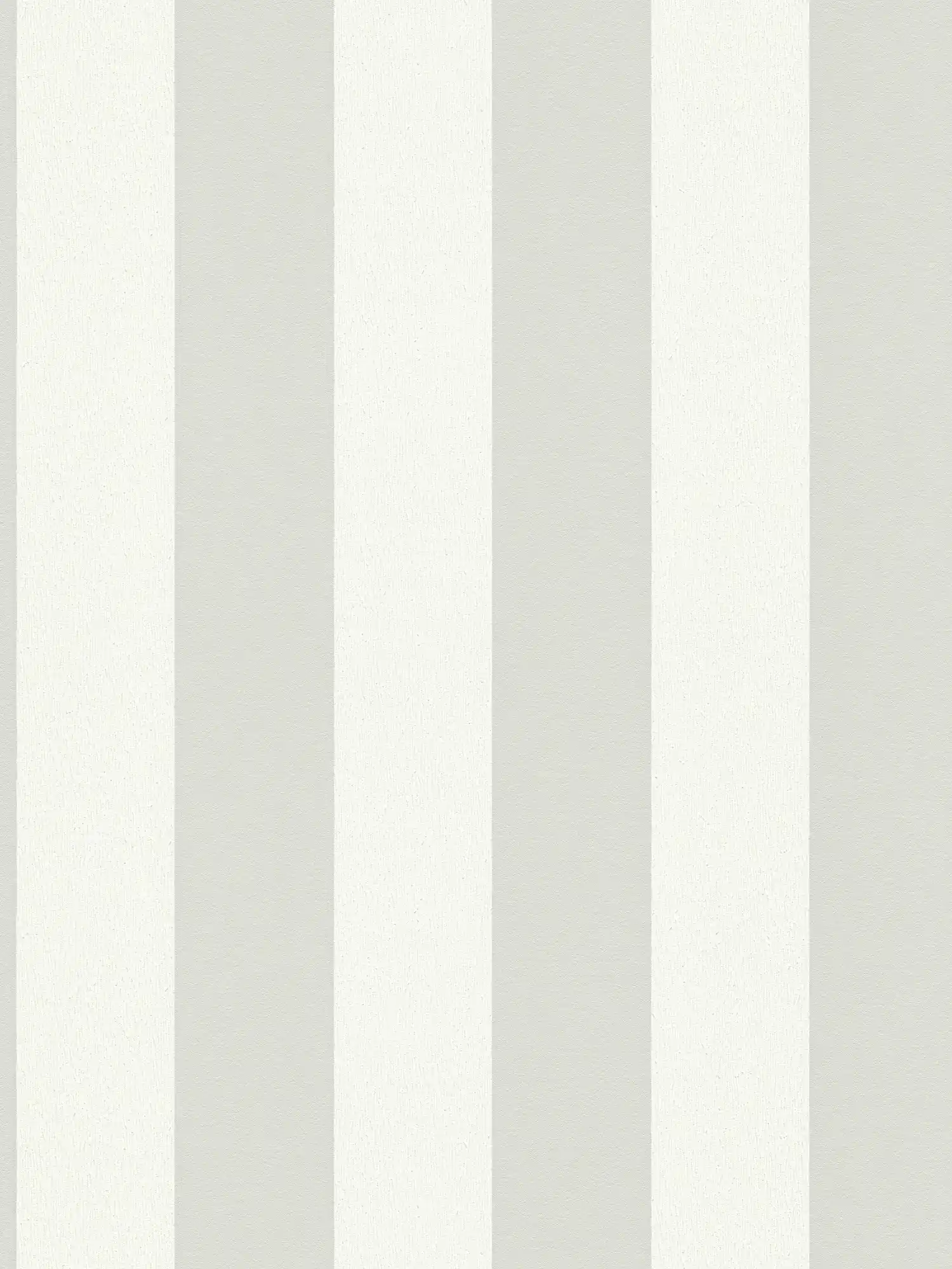 rayures Papier peint à motifs structurés, rayures en bloc gris & blanc
