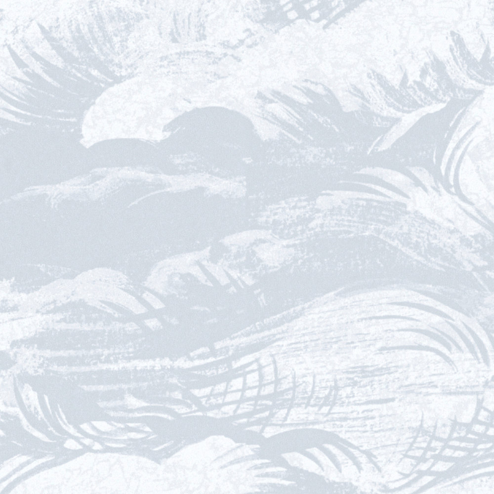             Papel pintado no tejido motivo nube gris claro en estilo vintage - gris, blanco
        