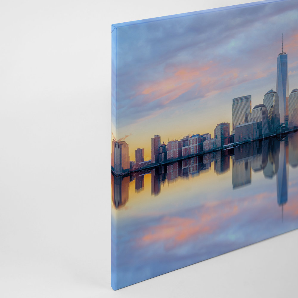             Canvas New York Morning Skyline - 0,90 m x 0,60 m
        