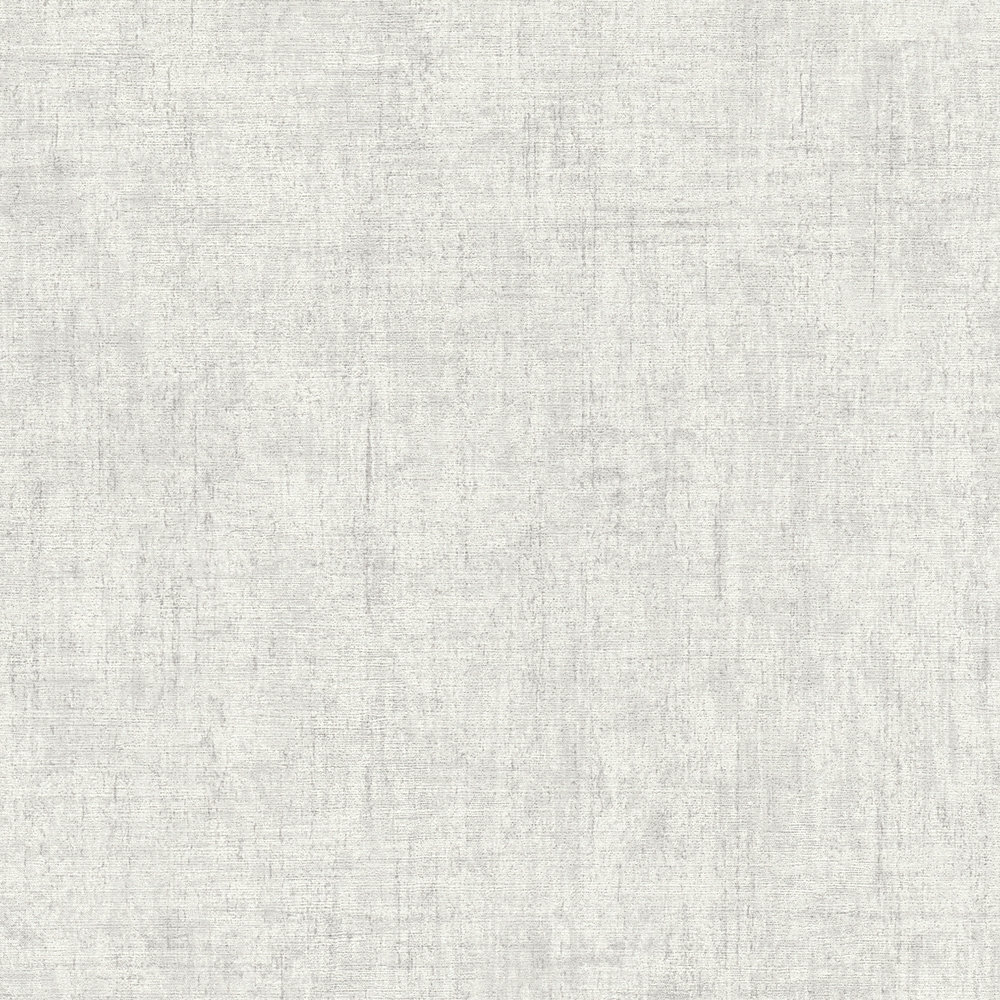             Papier peint uni gris clair avec aspect crépi rustique dans un design vintage
        