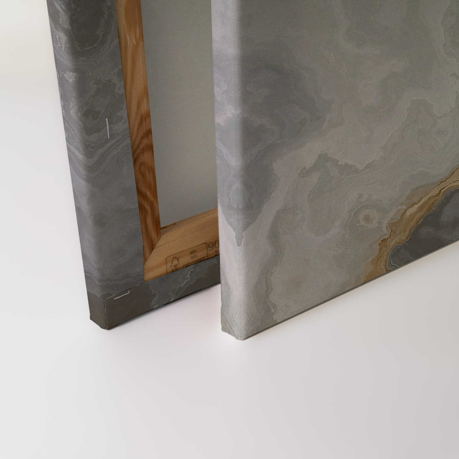            Quadro su tela in quarzo effetto pietra con marmorizzazione - 1,20 m x 0,80 m
        