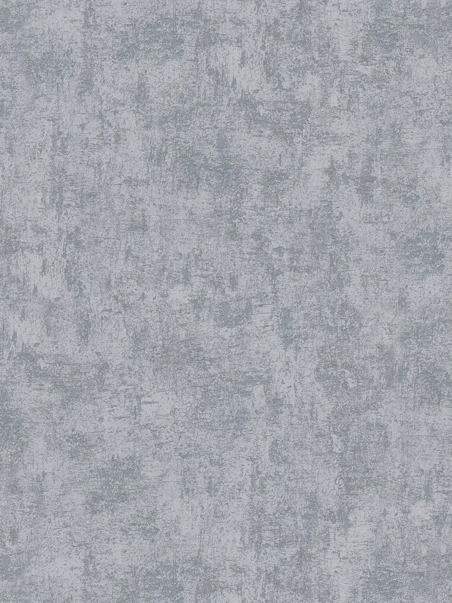 Carta da parati in tessuto non tessuto scuro con effetto cemento - grigio
