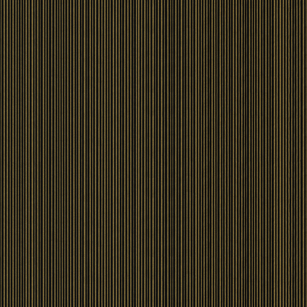             Black VERSACE wallpaper with metallic stripes
        