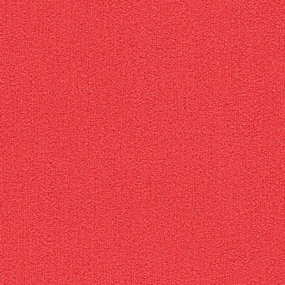             Plain wallpaper Karl LAGERFELD with structure embossing - red
        