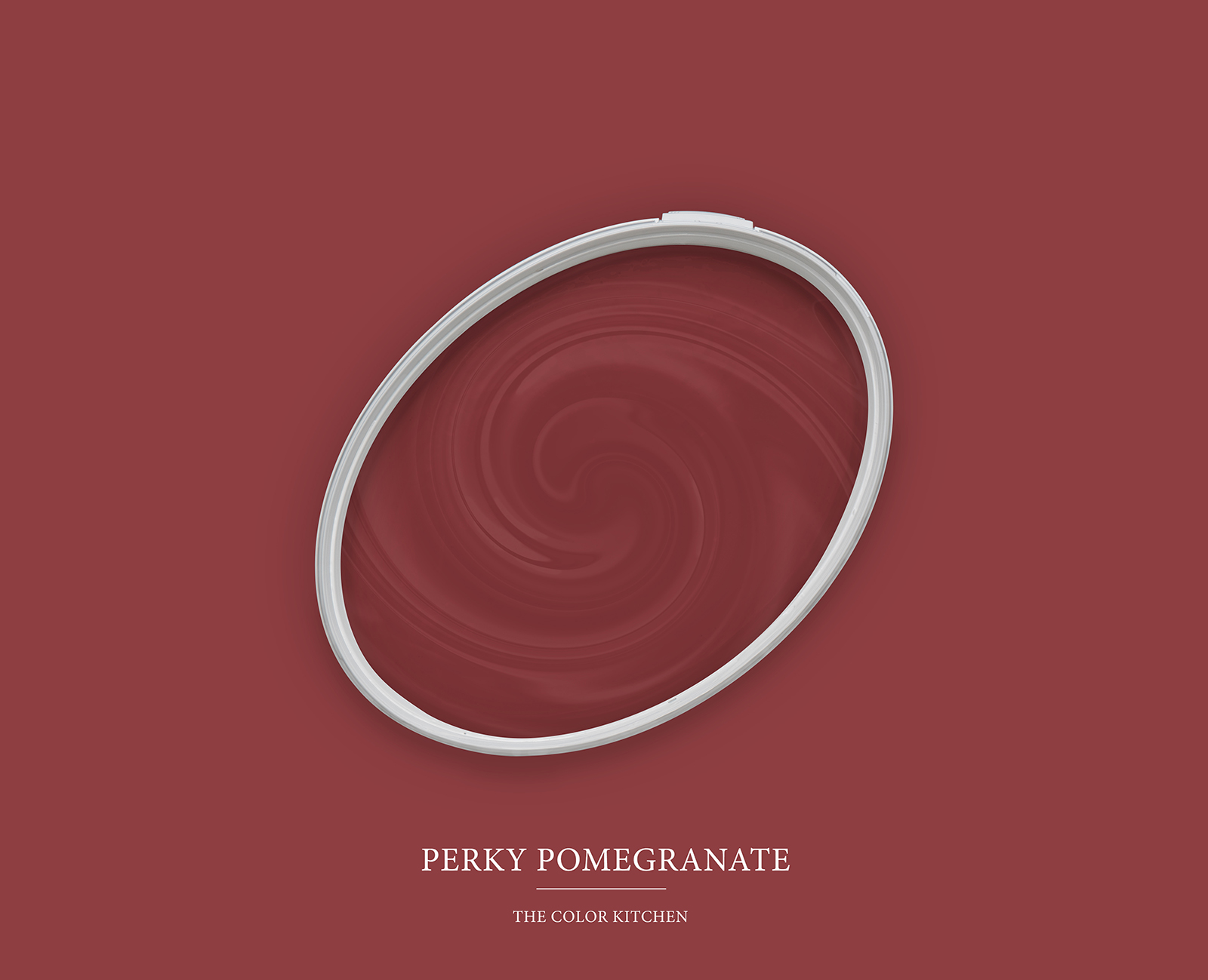Muurverf TCK7006 »Perky Pomegranate« in passioneel donkerrood – 5,0 liter

