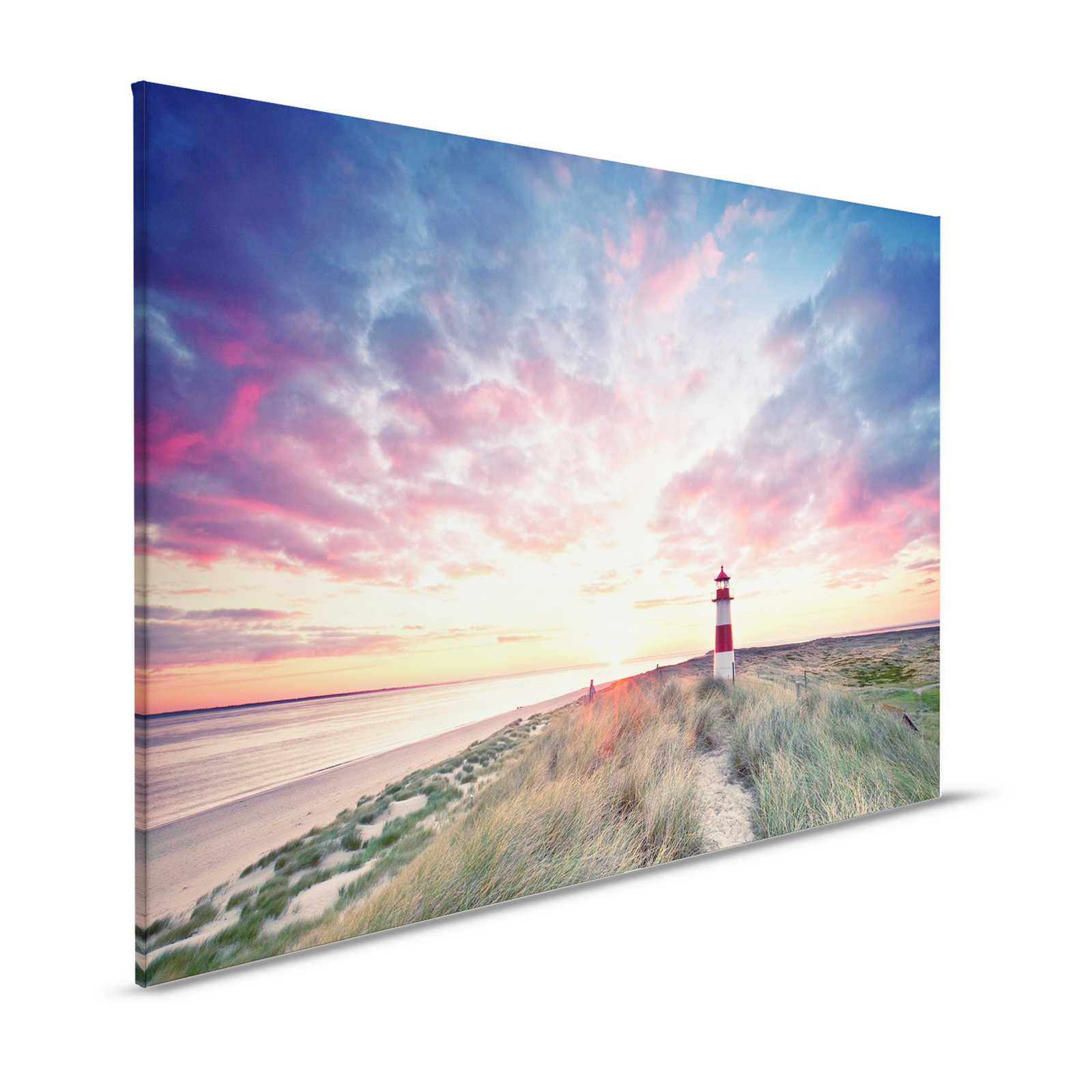Canvas painting Coastal Landscape with Lighthouse - 1.20 m x 0.80 m

