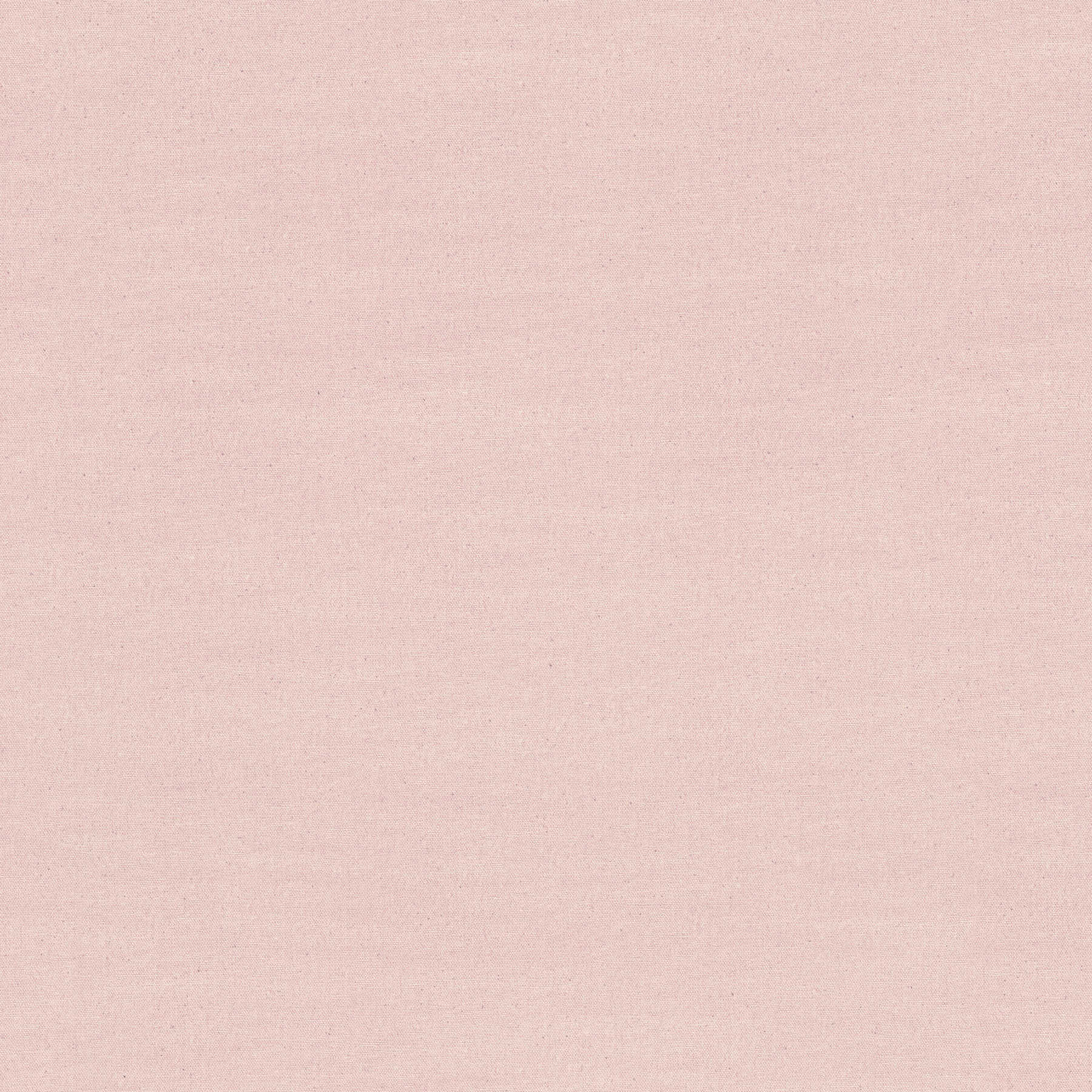 Papier peint uni rose design textile avec pois gris
