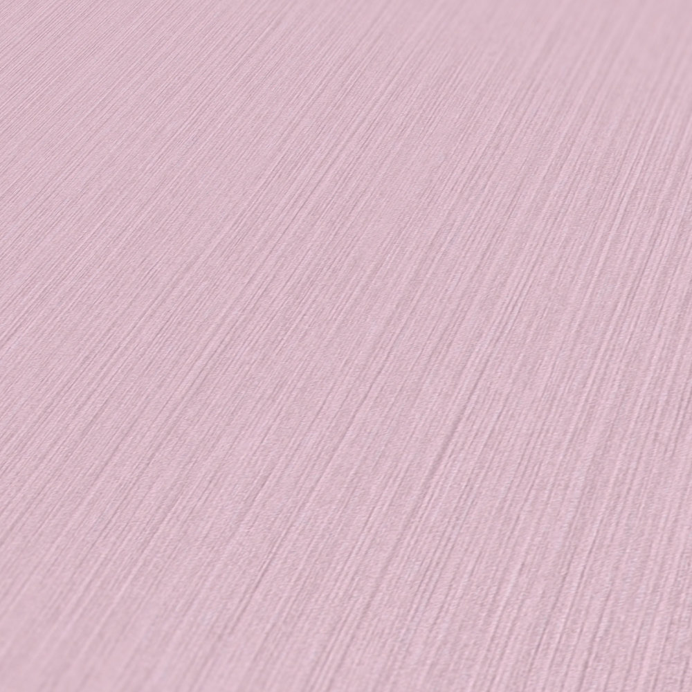             Papel pintado rosa liso con efecto textil moteado de MICHALSKY
        