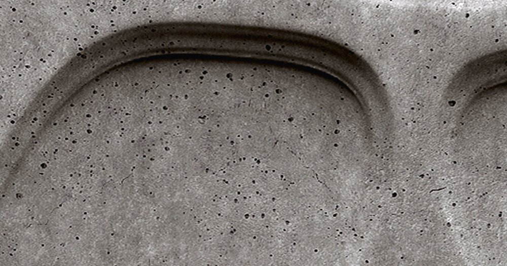             Maze 1 - Carta da parati a bolle di cemento 3D - Grigio, nero | Materiali non tessuto testurizzato
        