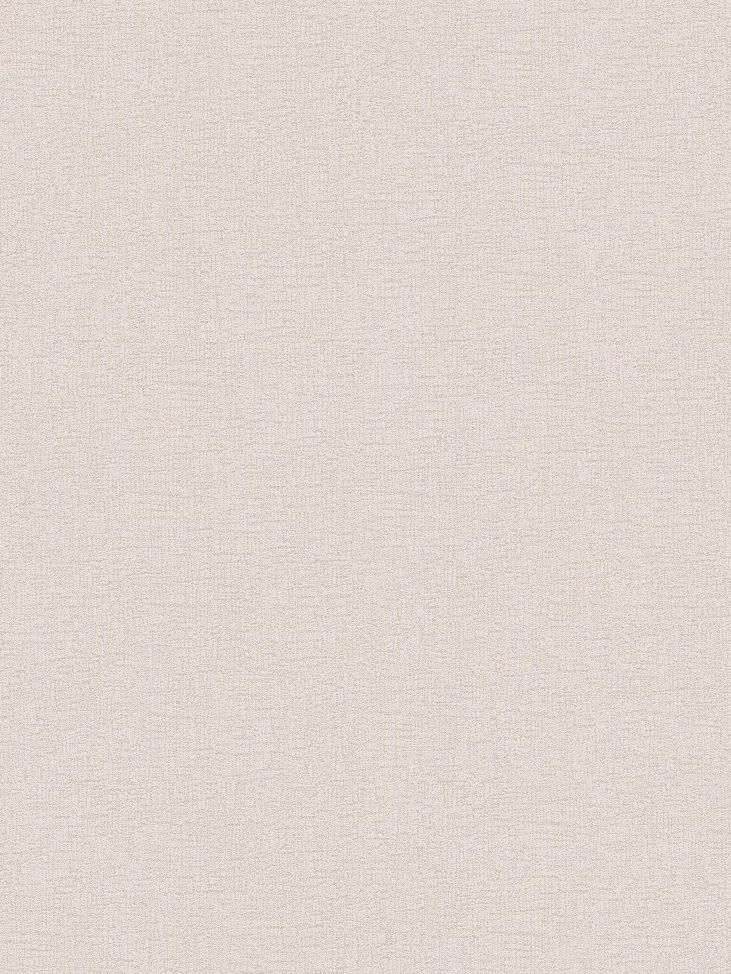 Wallpaper light beige linen look with textured pattern - beige
