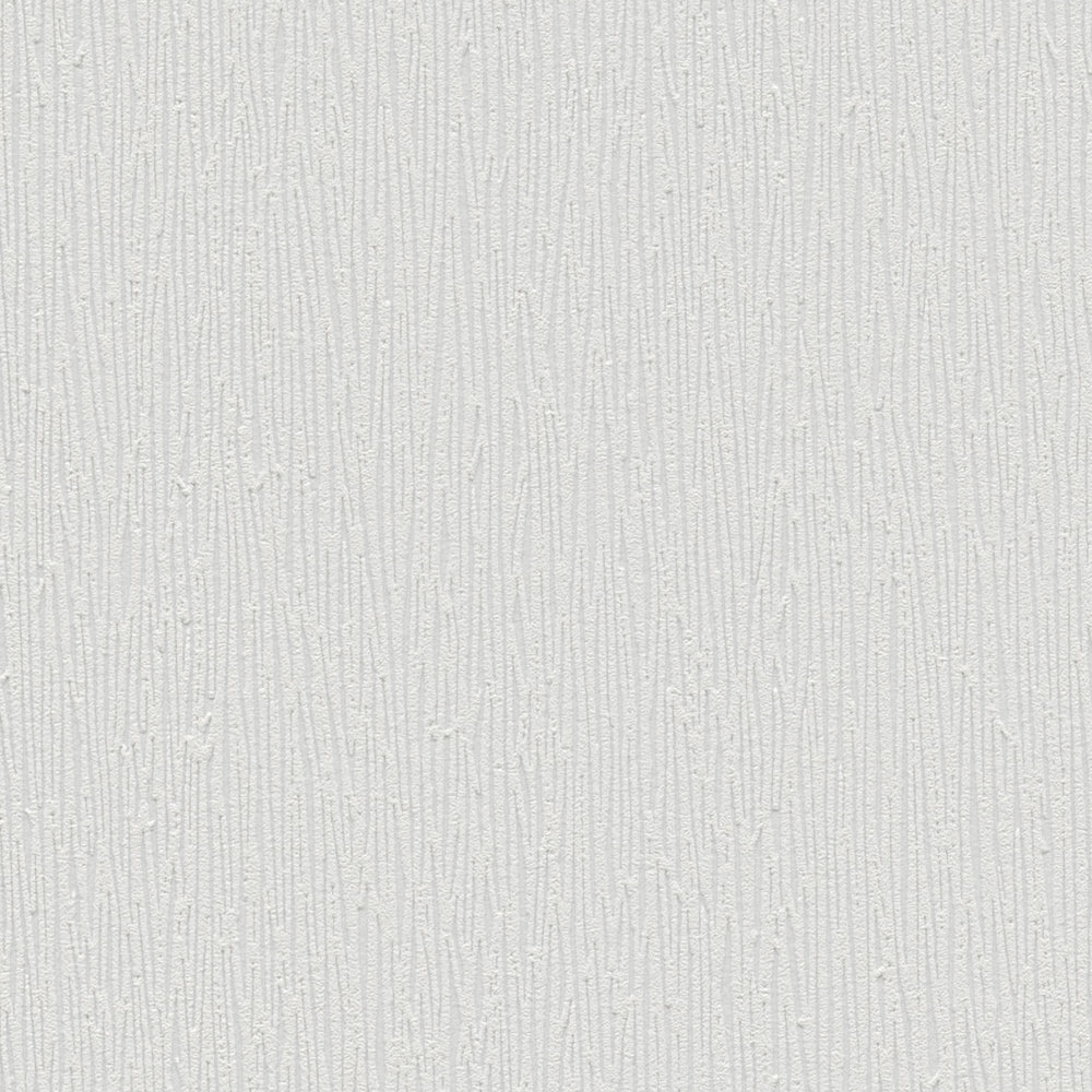             Papier peint intissé gris clair à motif uni texturé - gris
        