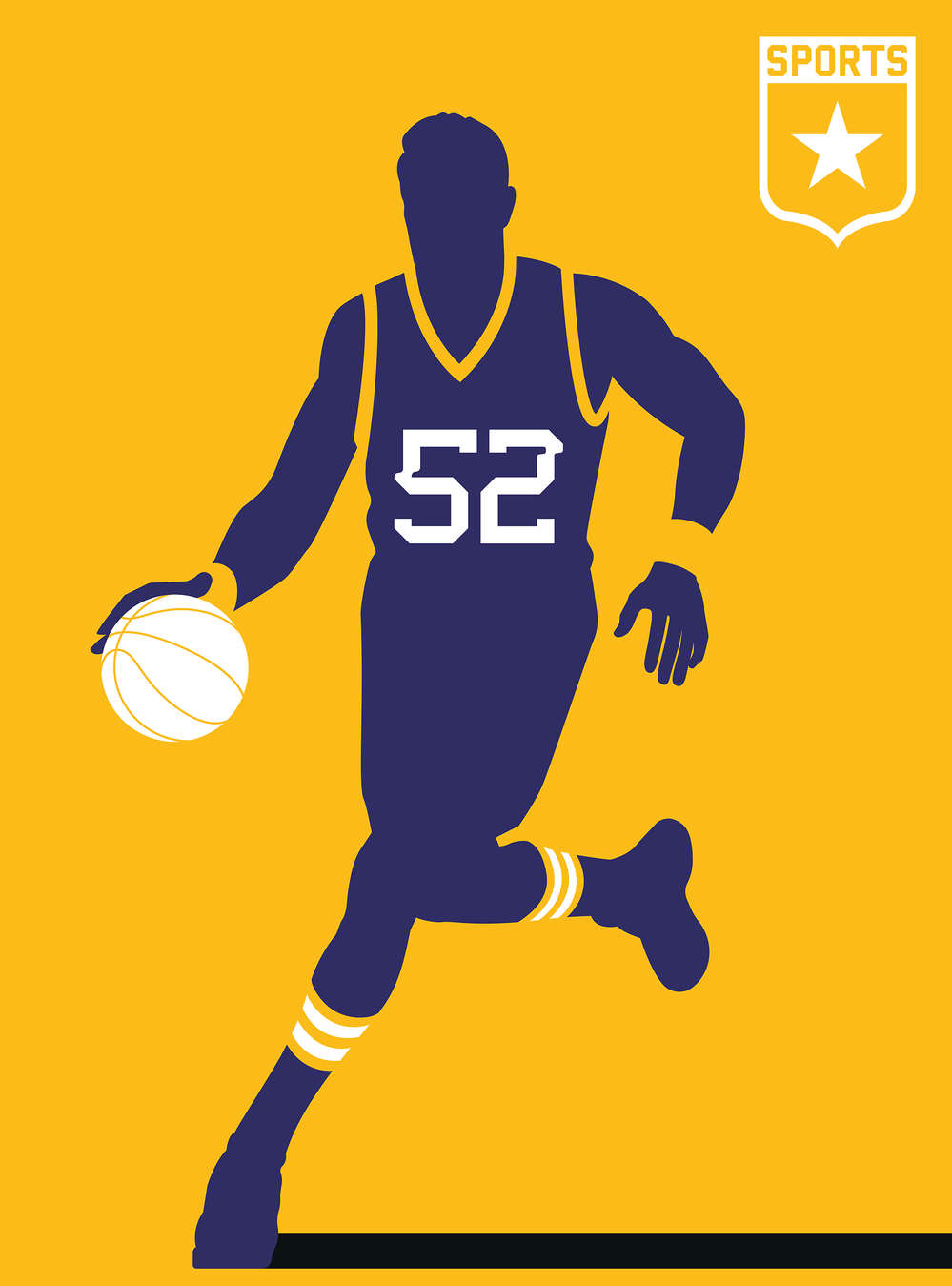             Photo wallpaper sport basketball motif player icon
        