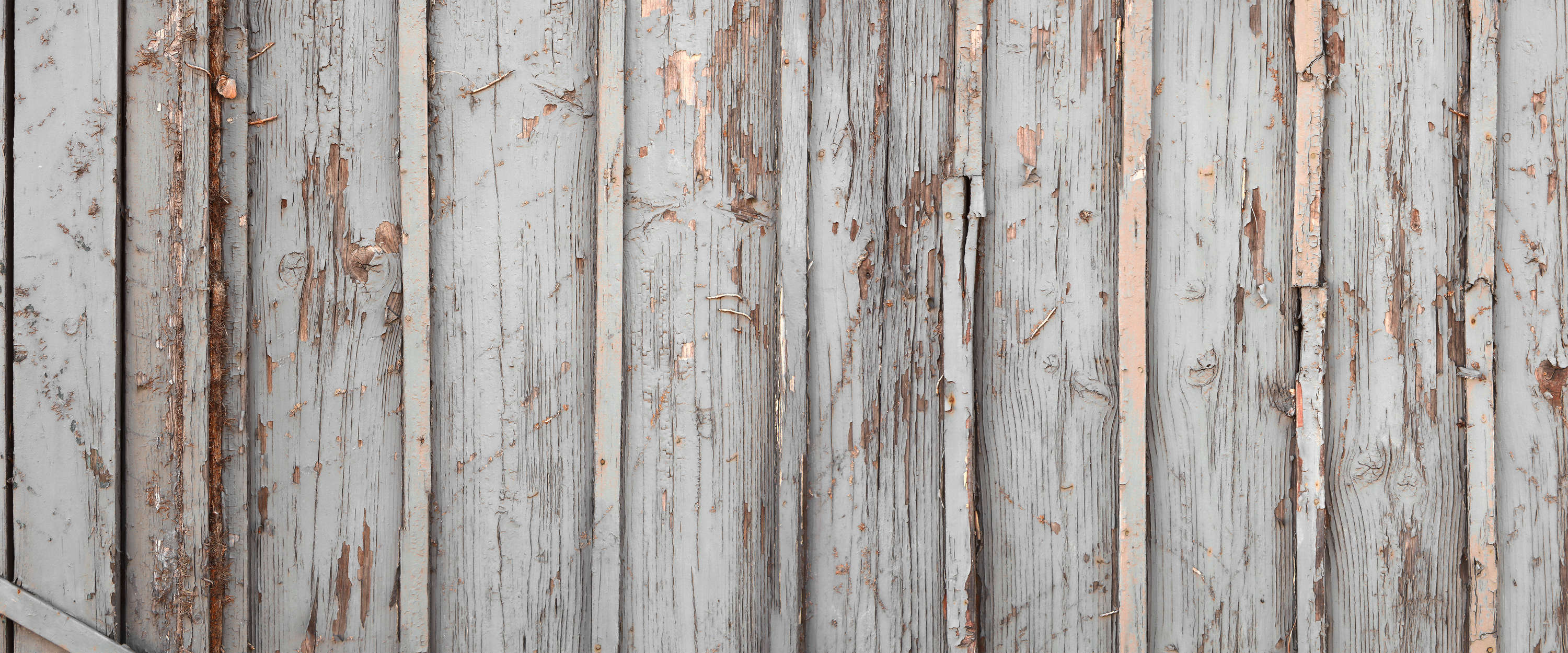             Photo wallpaper wood look shabby chic design with used look
        