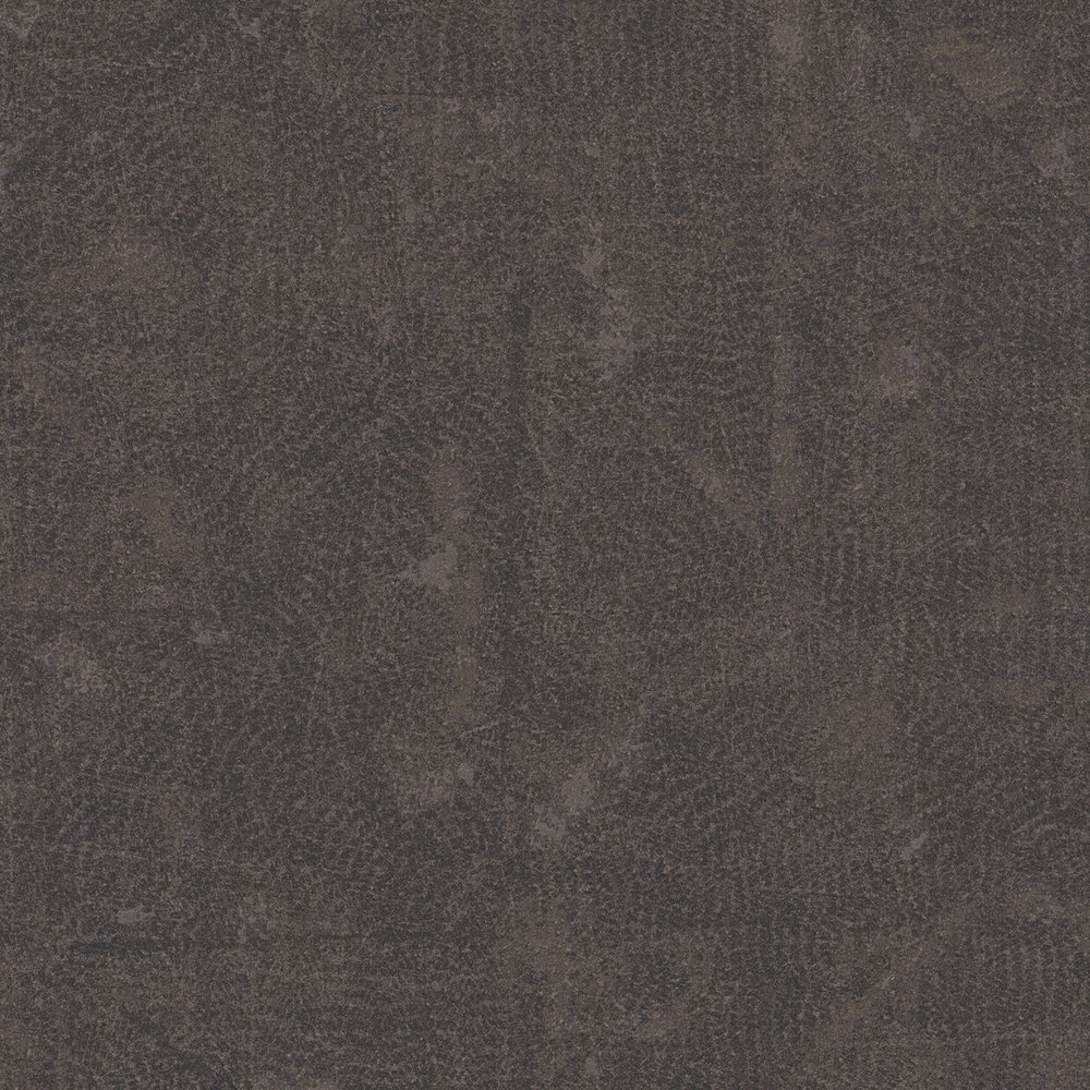             Dark brown non-woven wallpaper subtly patterned - brown, black, bronze
        