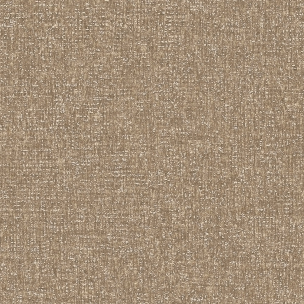             Non-woven wallpaper plains with fine structure - brown
        