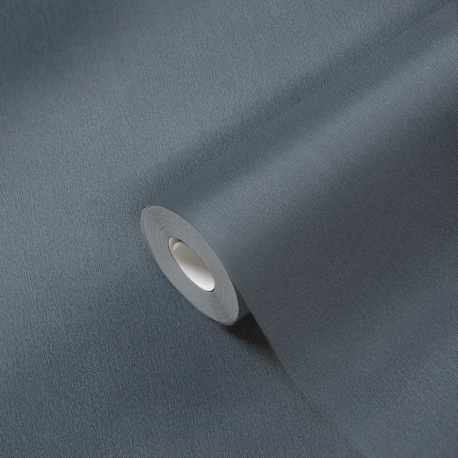             Dark grey wallpaper non-woven, monochrome with colour hatching
        