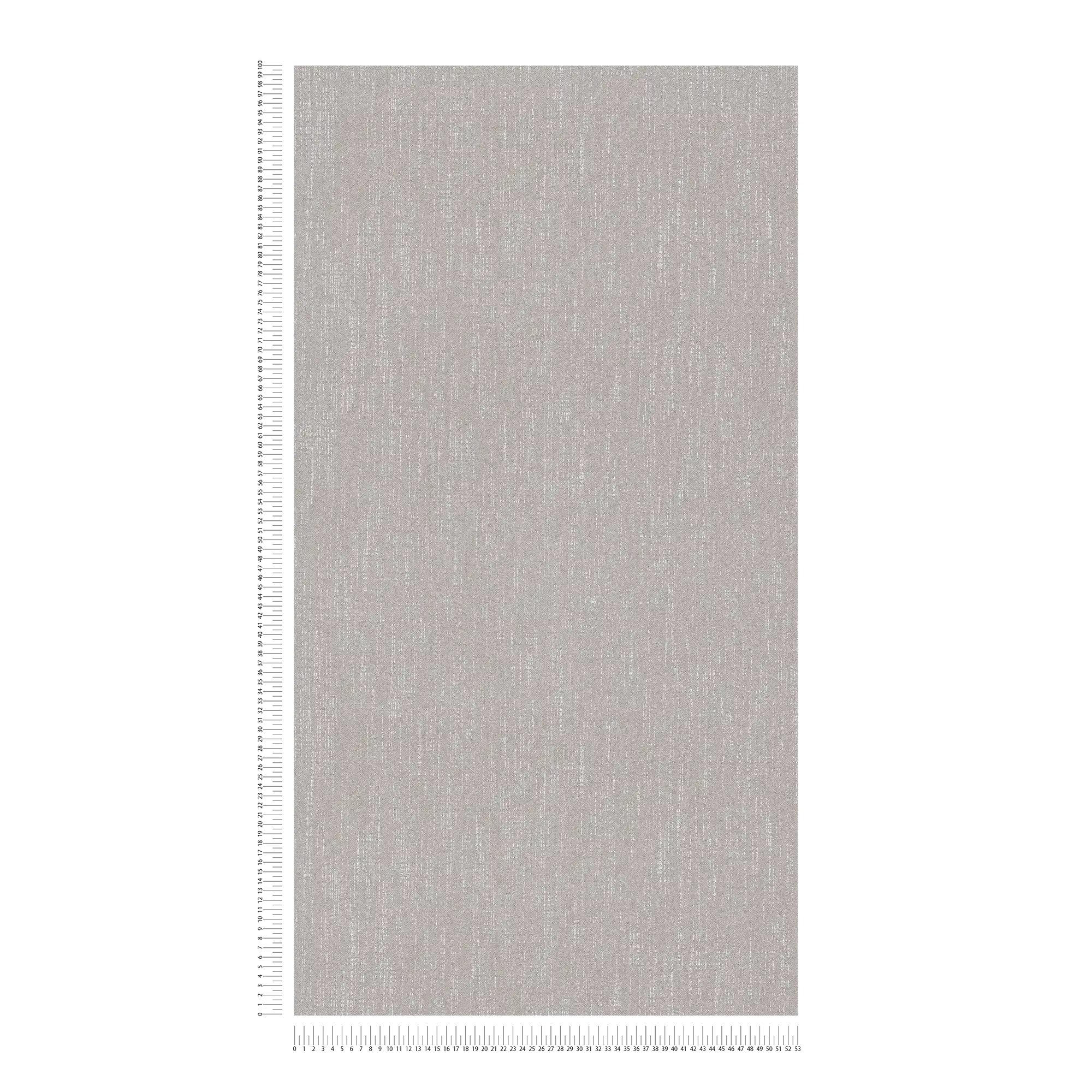             Papier peint uni gris argenté avec effet bouclé - gris
        