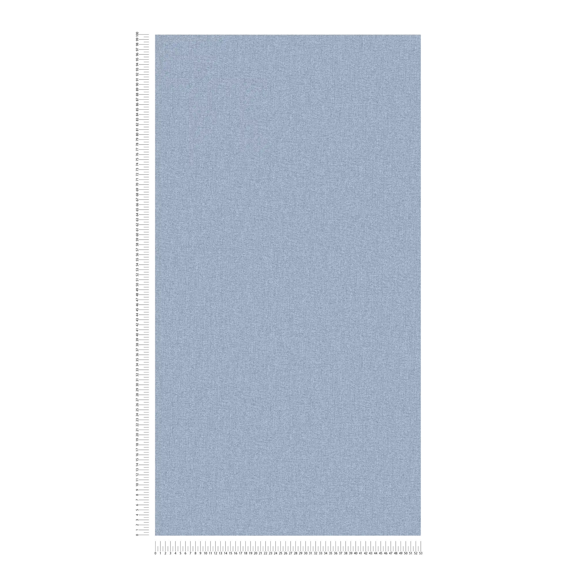             Effen vliesbehang in textiellook met lichte structuur, mat - blauw
        