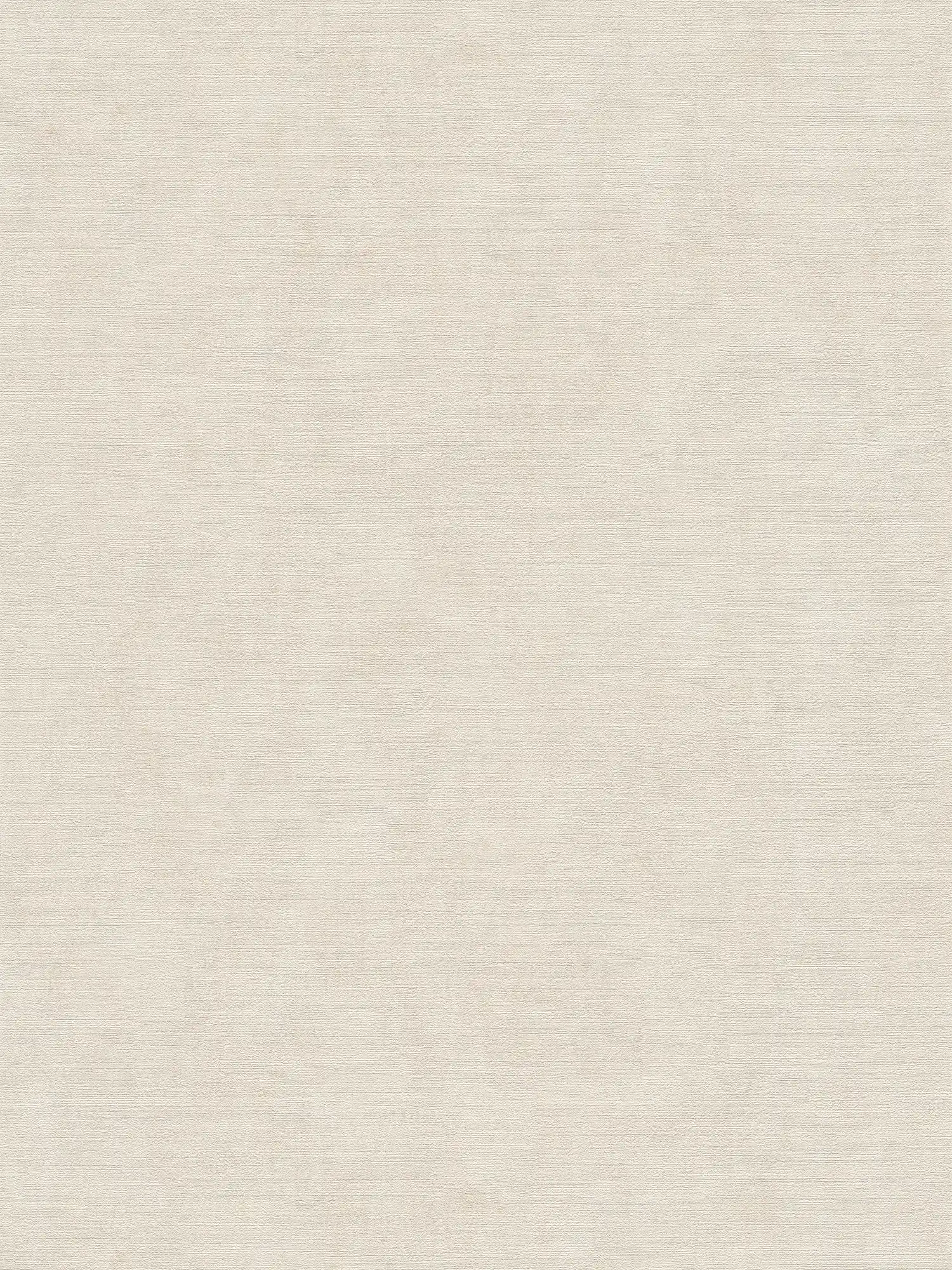 Papier peint beige uni avec motif gaufré & look vintage
