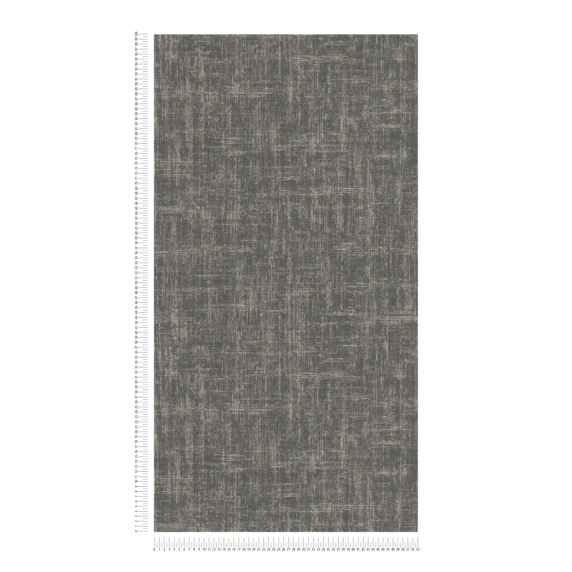             Papier peint intissé à effet métallique chiné - noir, gris
        