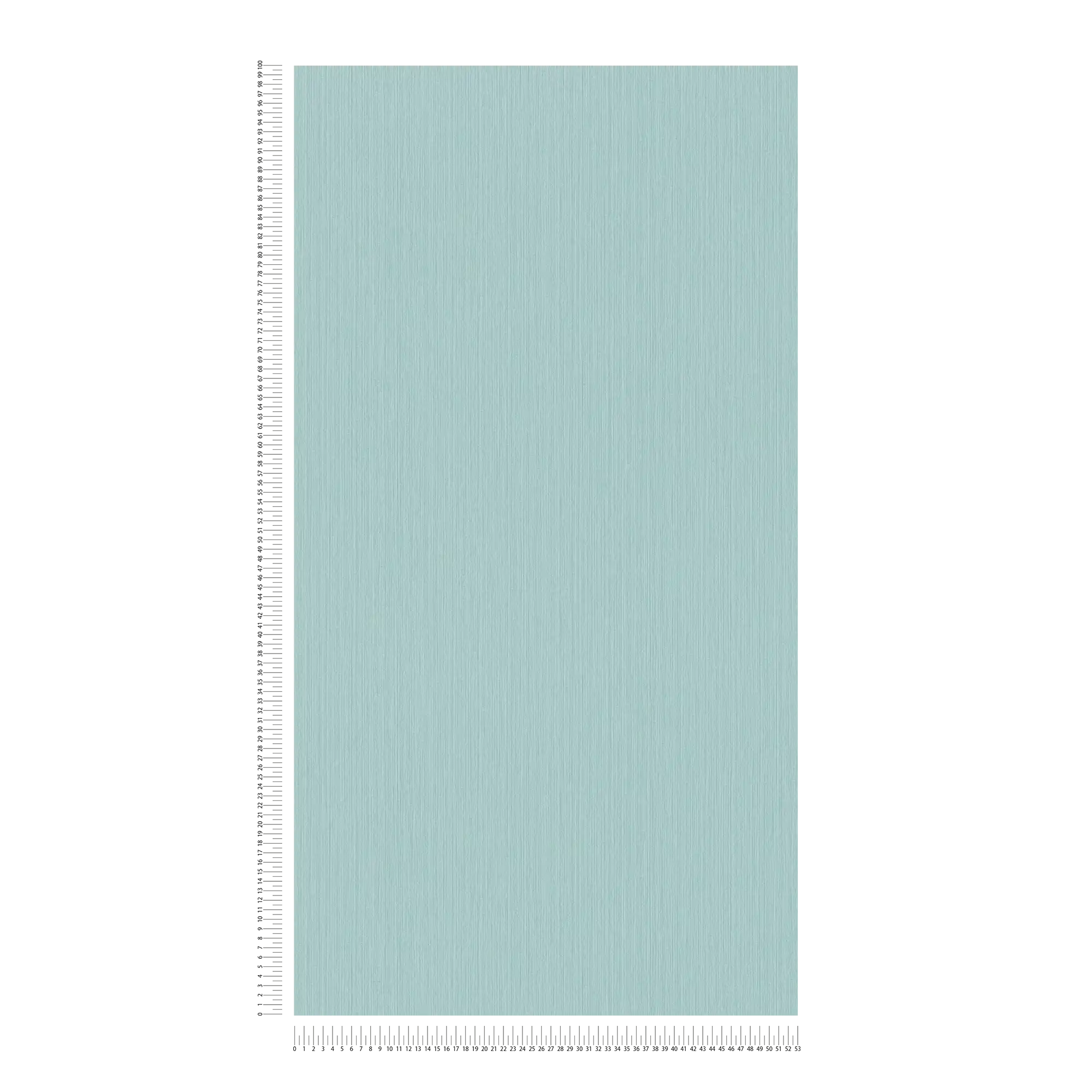            Carta da parati liscia azzurra con effetto tessile screziato di MICHALSKY
        