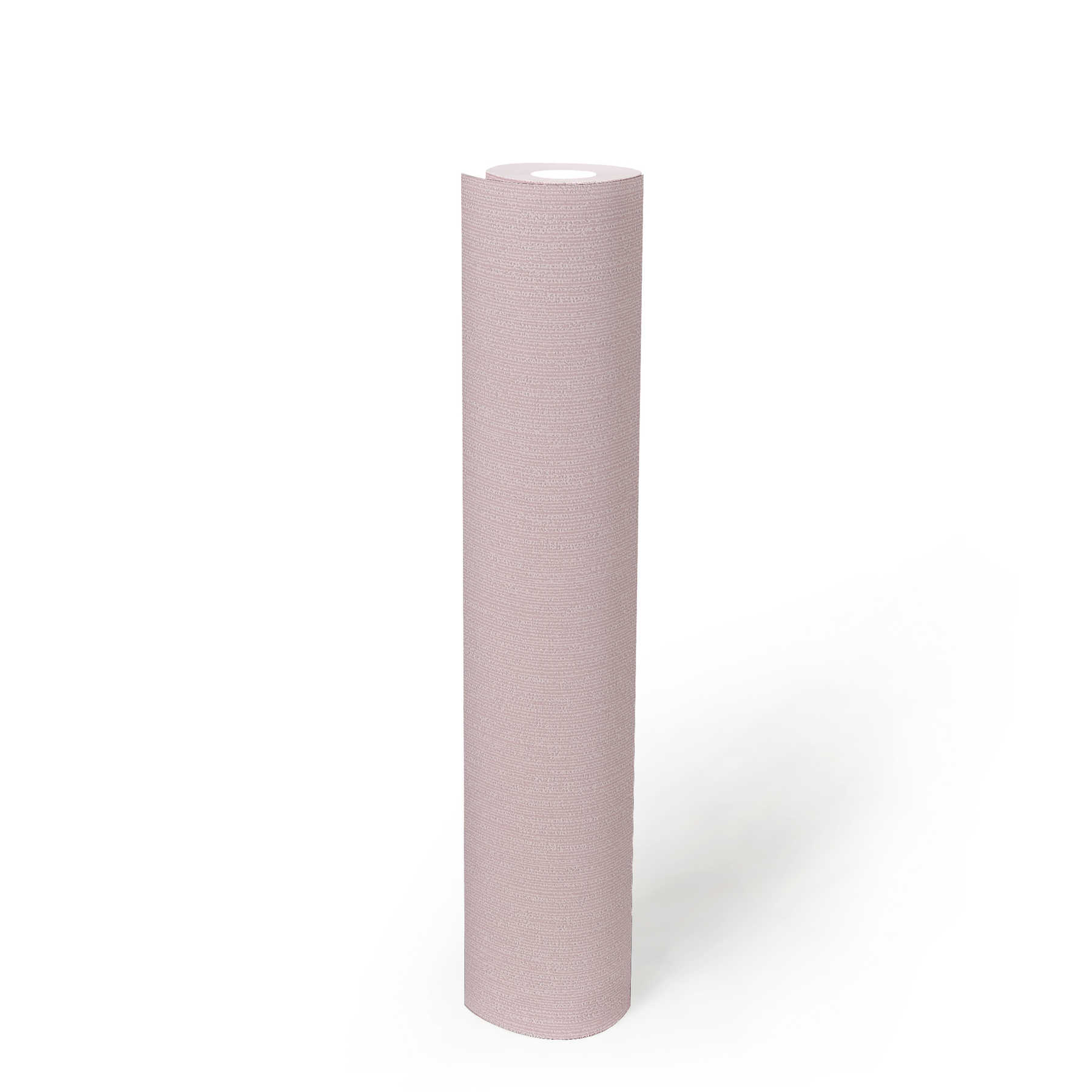            Papel pintado rosa claro con diseño de estructura
        