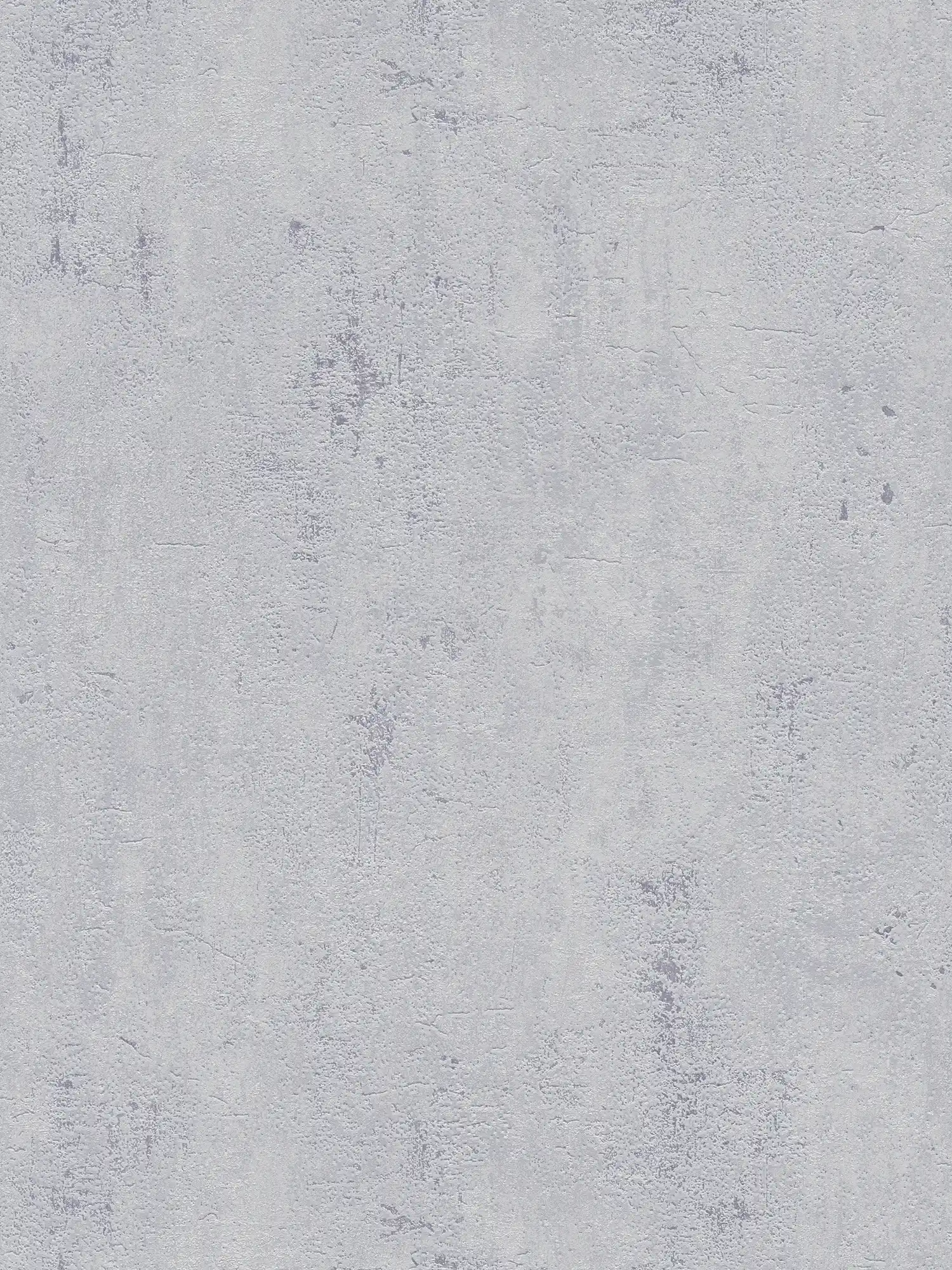 Plain wallpaper with concrete look in rustic design - grey
