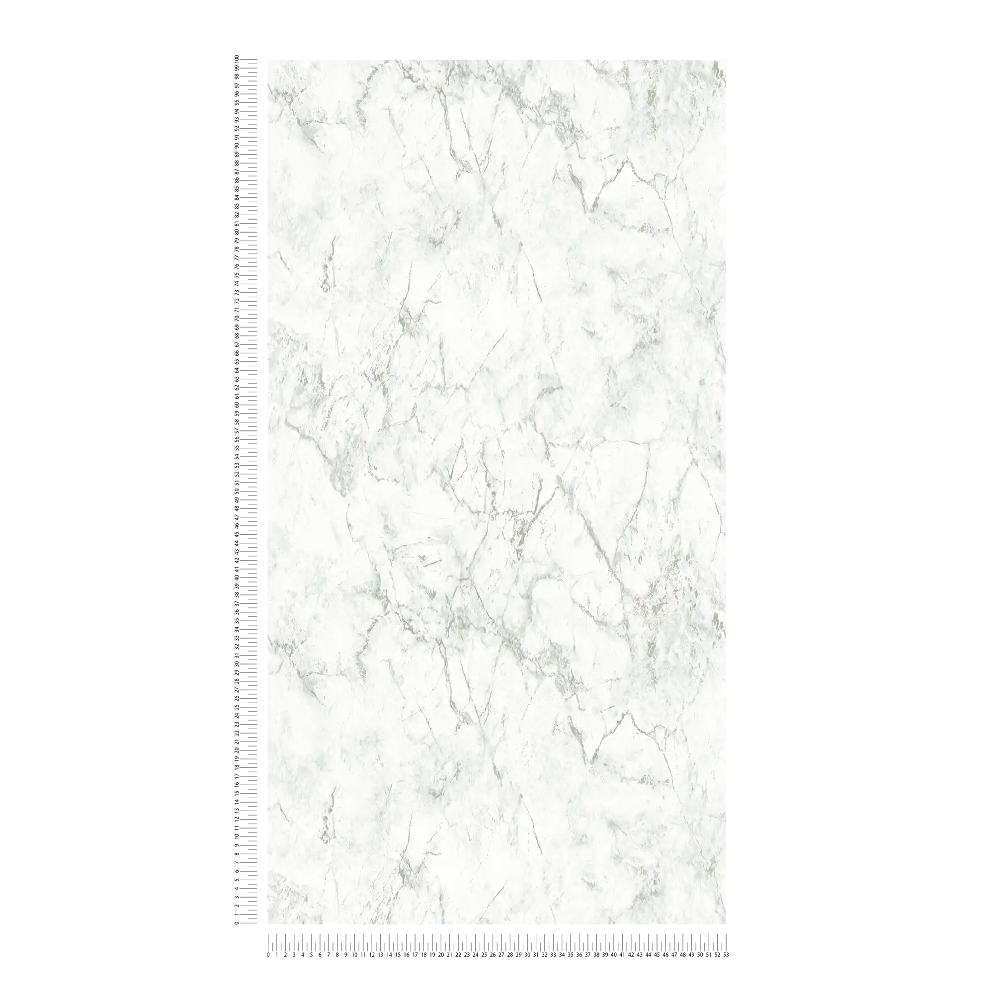             Vliestapete mit feiner Marmoroptik – Weiß, Grau
        