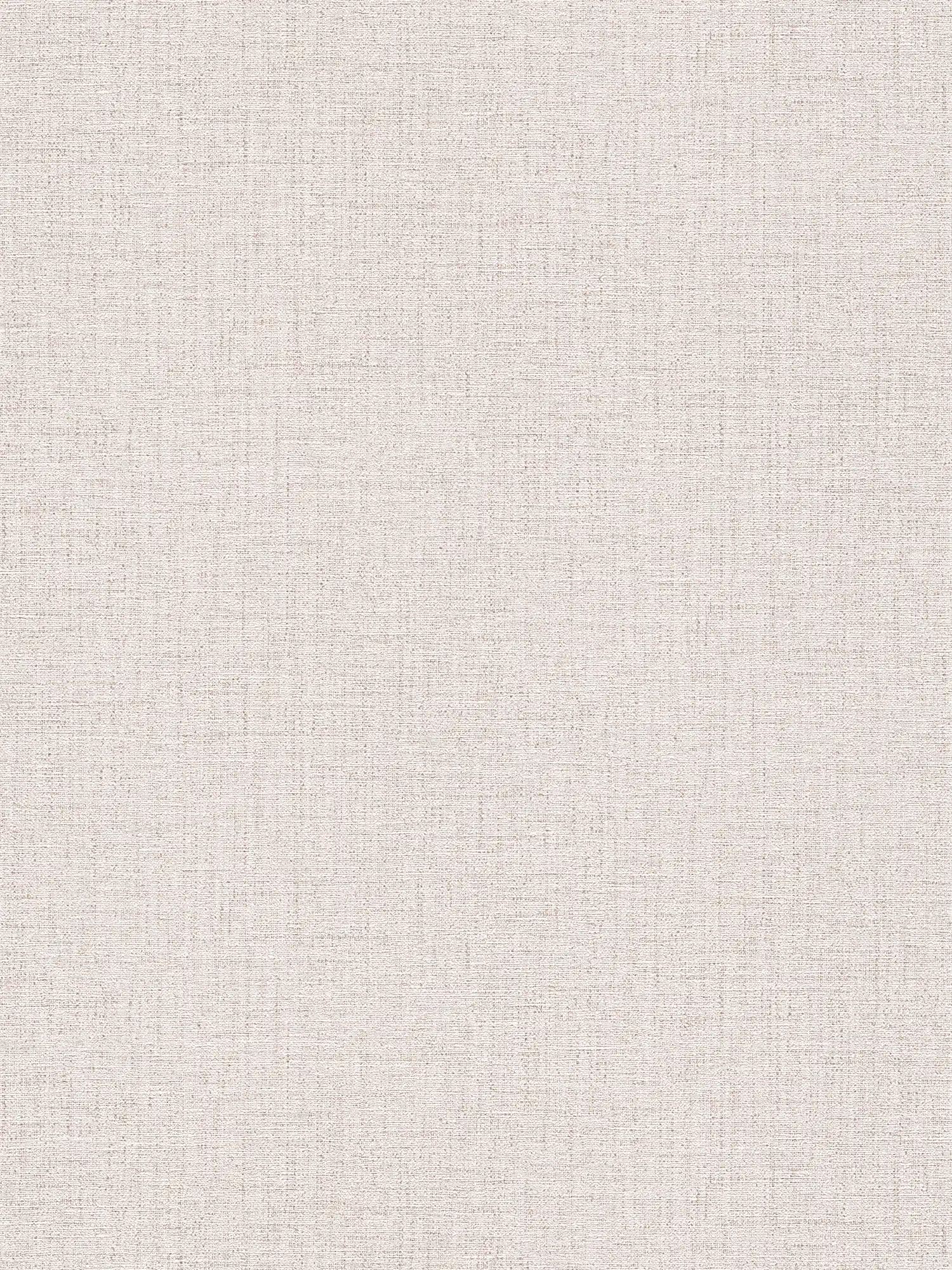 Papier peint aspect textile chiné avec structure - crème
