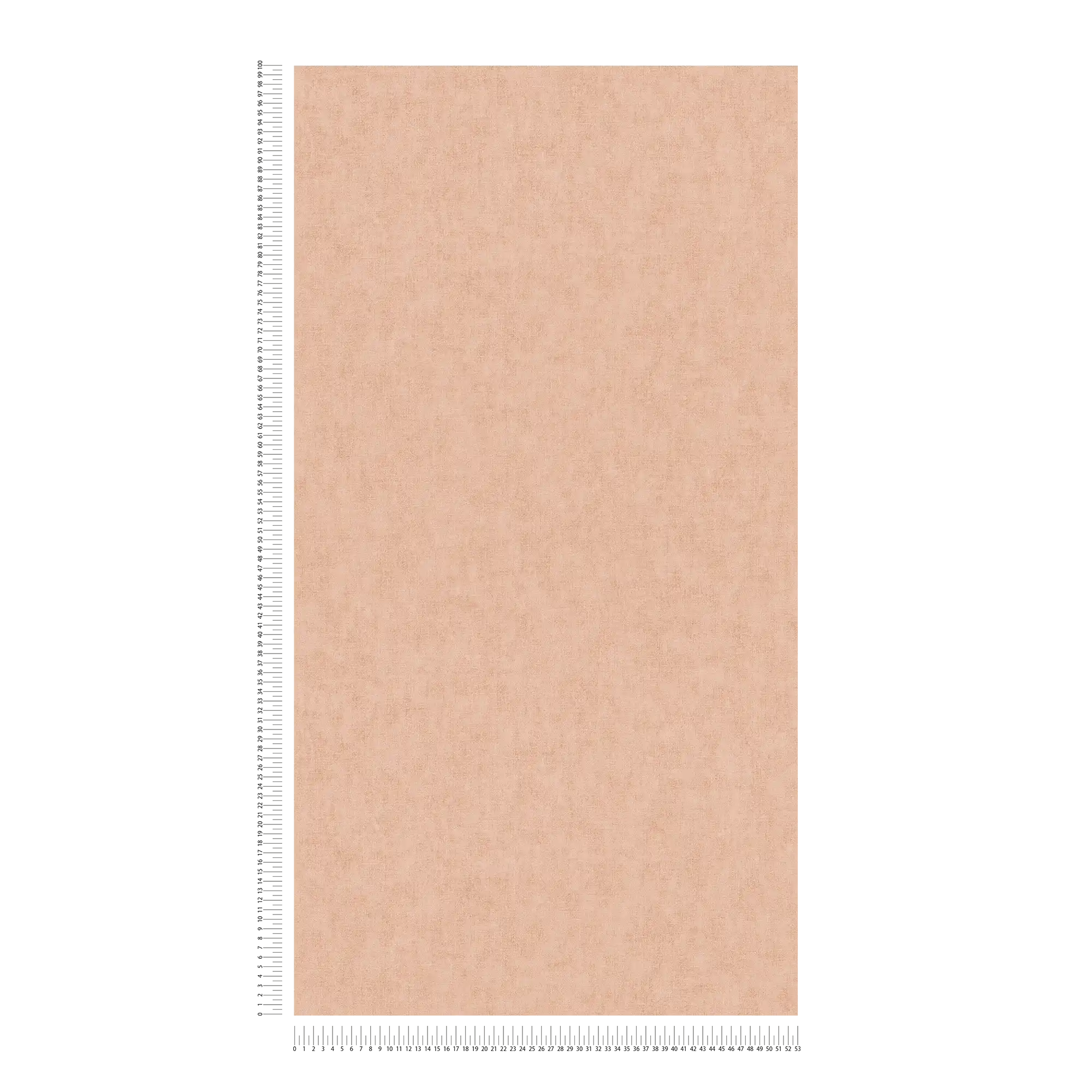             Papier peint uni, aspect lin & style scandinave - rose, orange
        