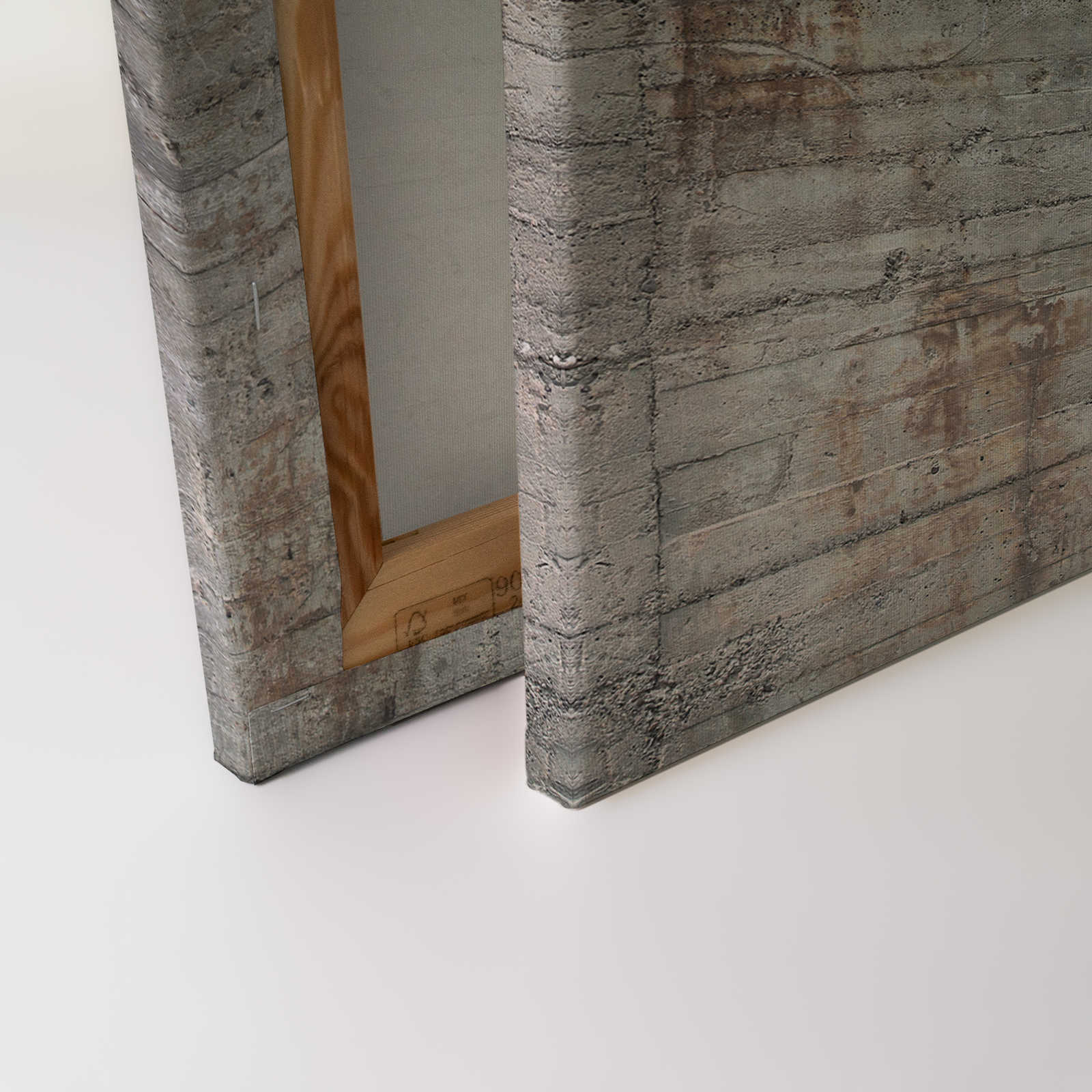             Béton toile rustique béton armé gris marron - 1,20 m x 0,80 m
        