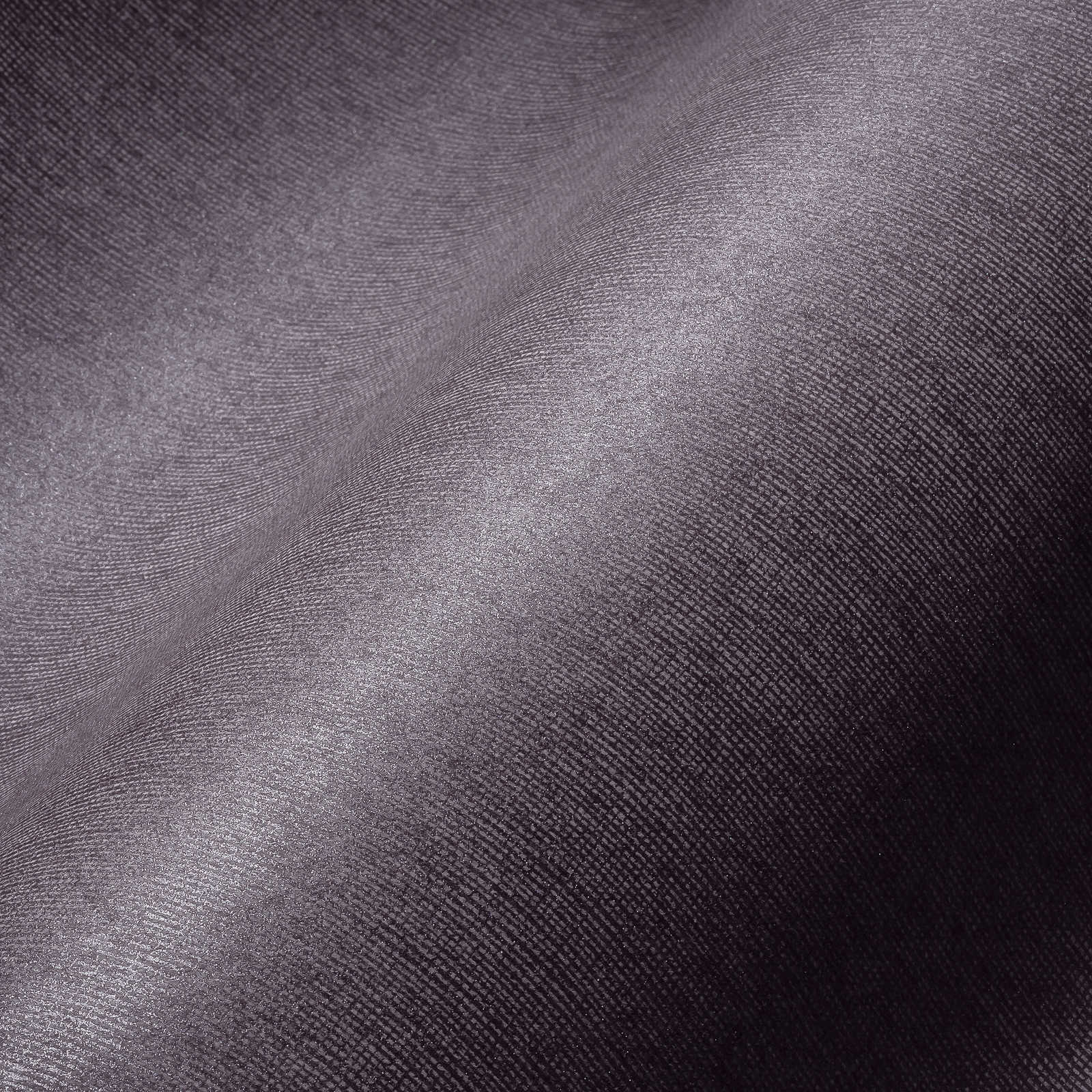             Glansbehang met textielstructuur & glanseffect - paars, grijs
        