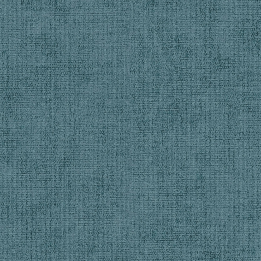             Non-woven wallpaper textile look Scandinavian style - blue, grey
        
