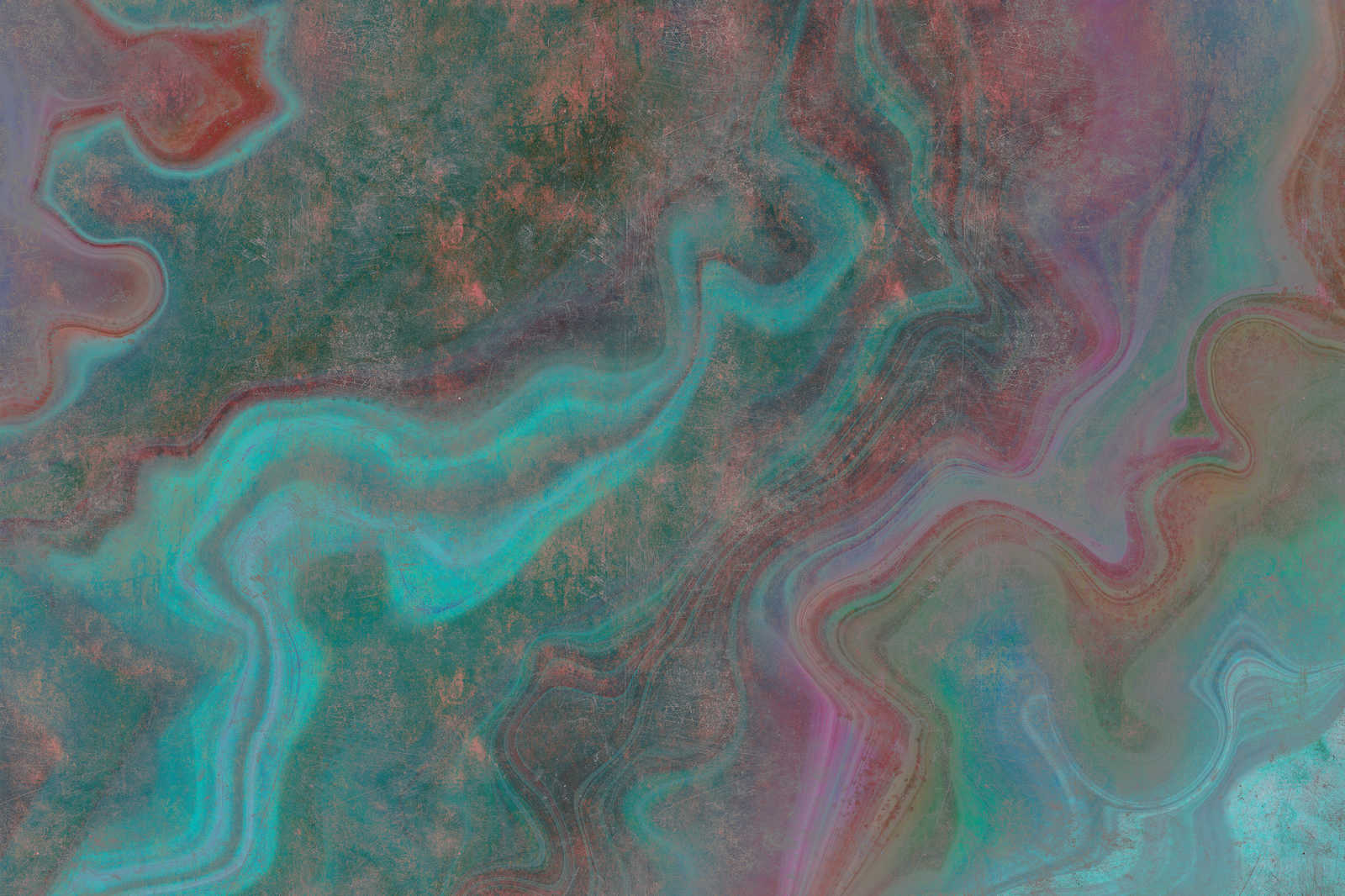             Mármol 3 - Pintura sobre lienzo con estructura rayada en mármol de colores como realce - 0,90 m x 0,60 m
        